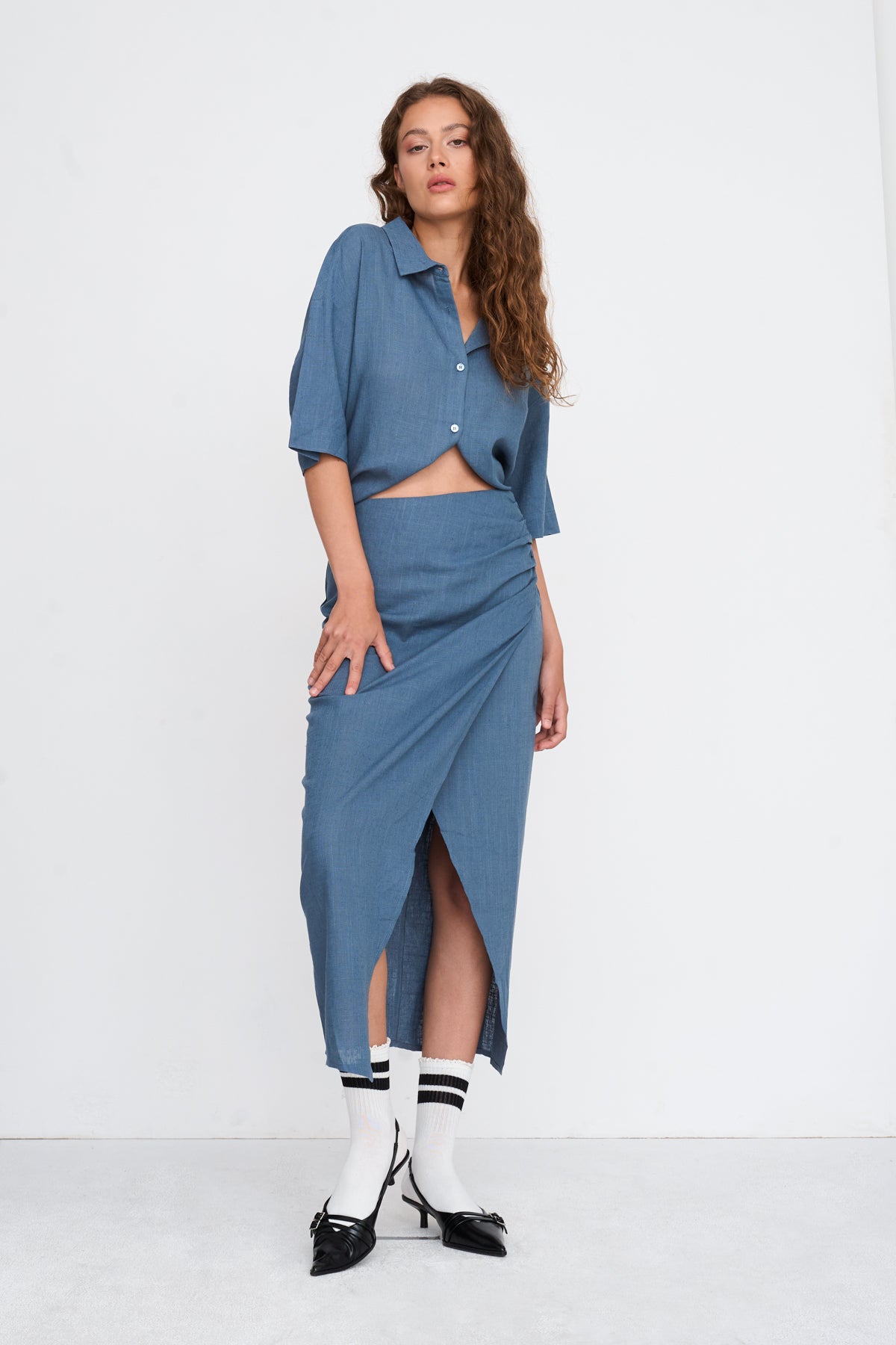 Rock in Blau