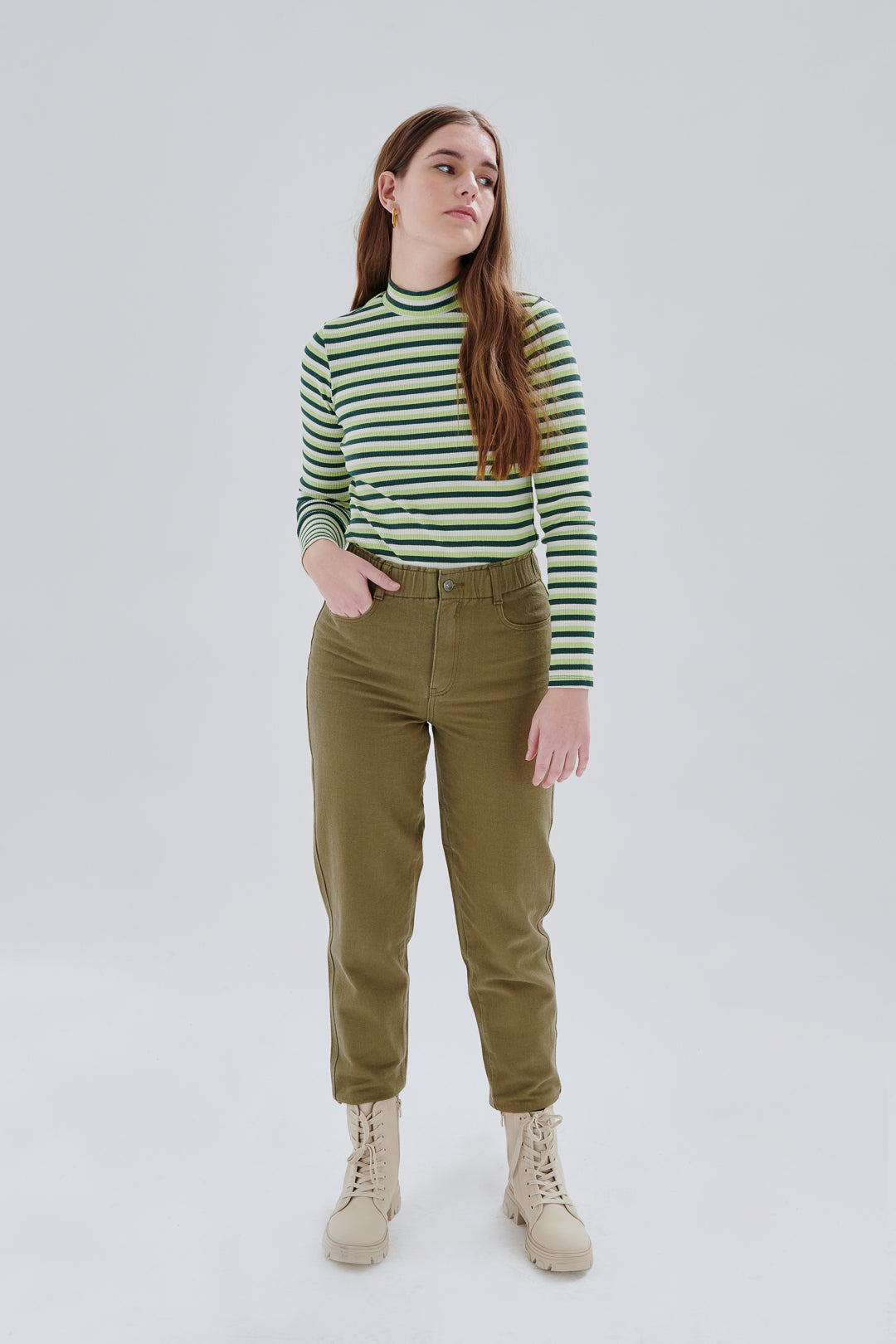 Jeanshose Mom-Fit