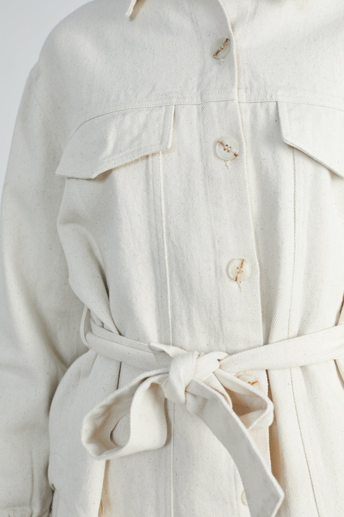 Jacke aus Baumwolle