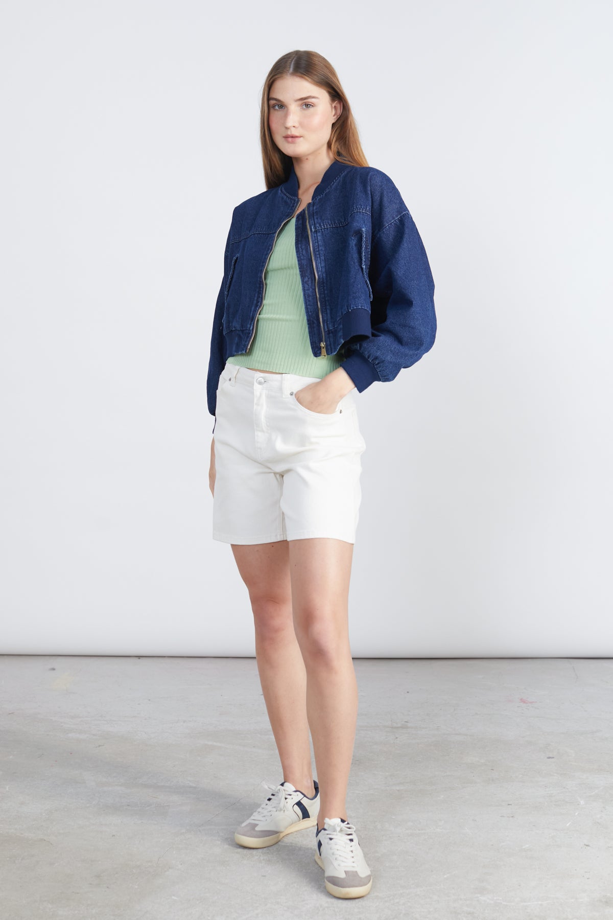 Jacke aus Baumwolle