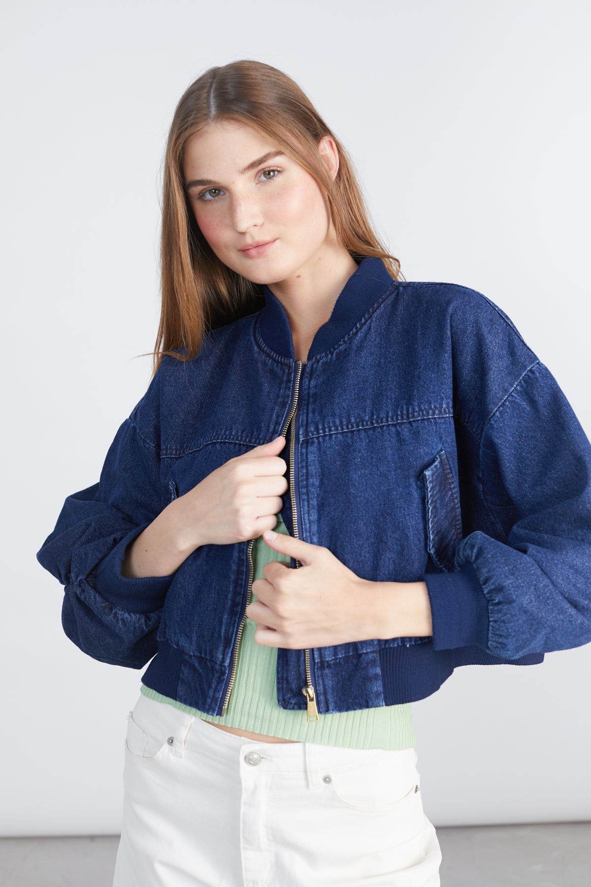 Jacke aus Baumwolle