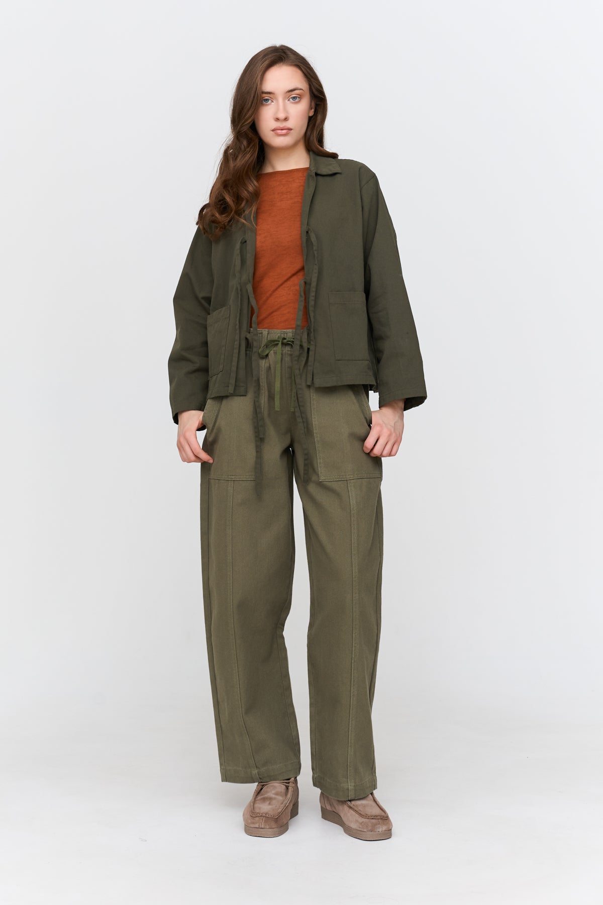 Jacke aus Baumwolle
