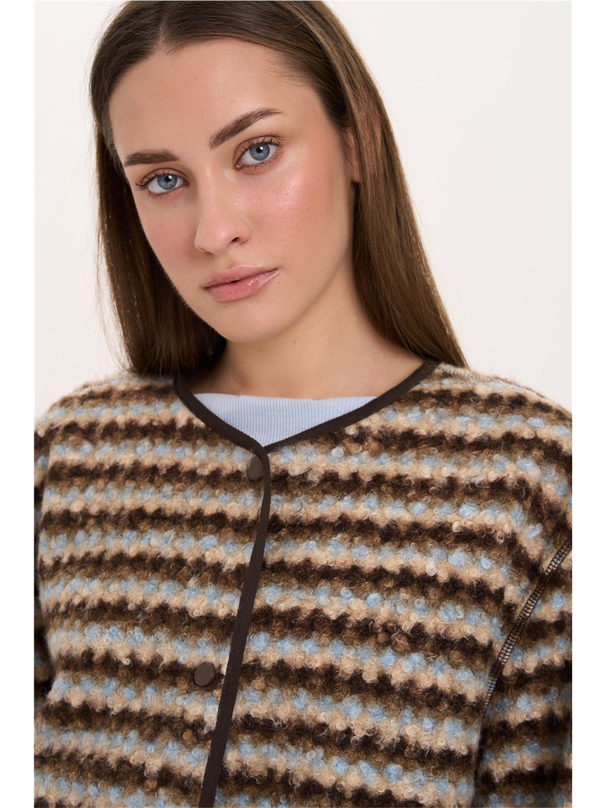Jacke gestreift