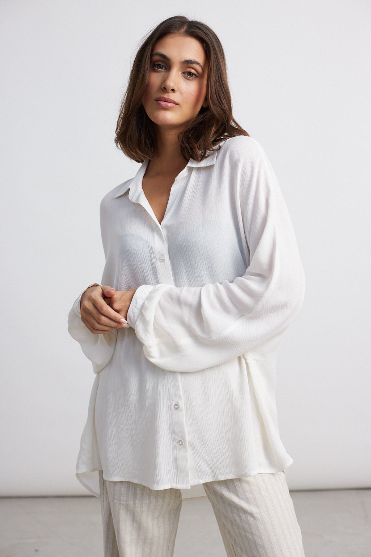 Bluse aus Viskose