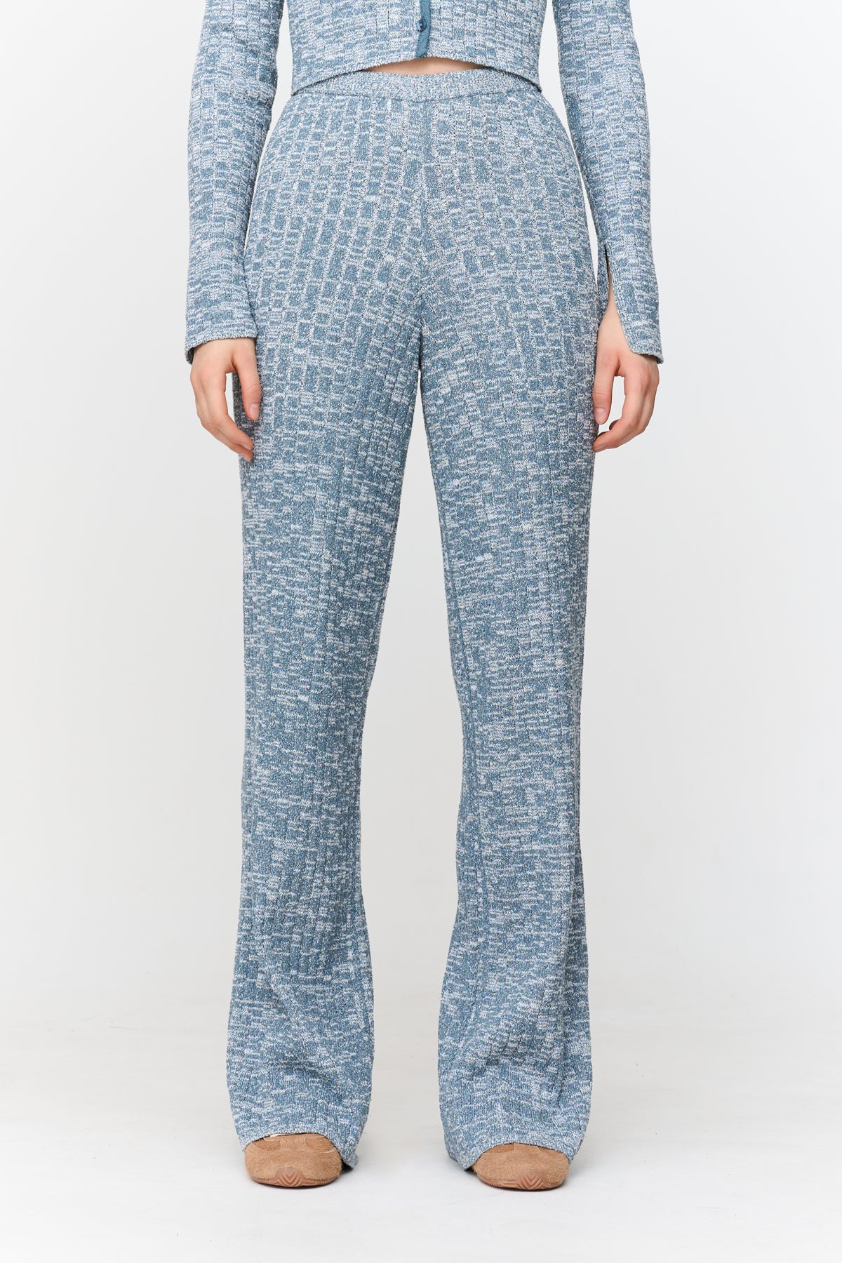 Hose meliert