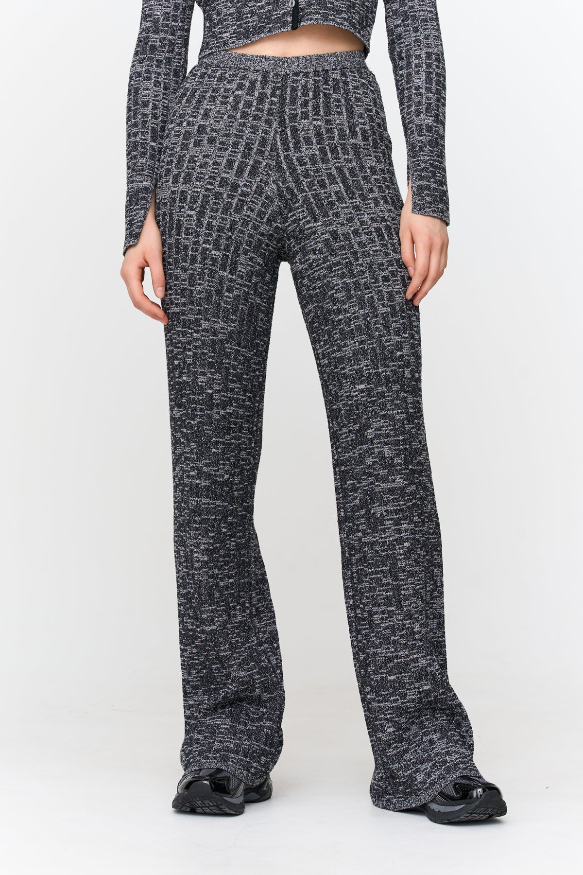 Hose meliert