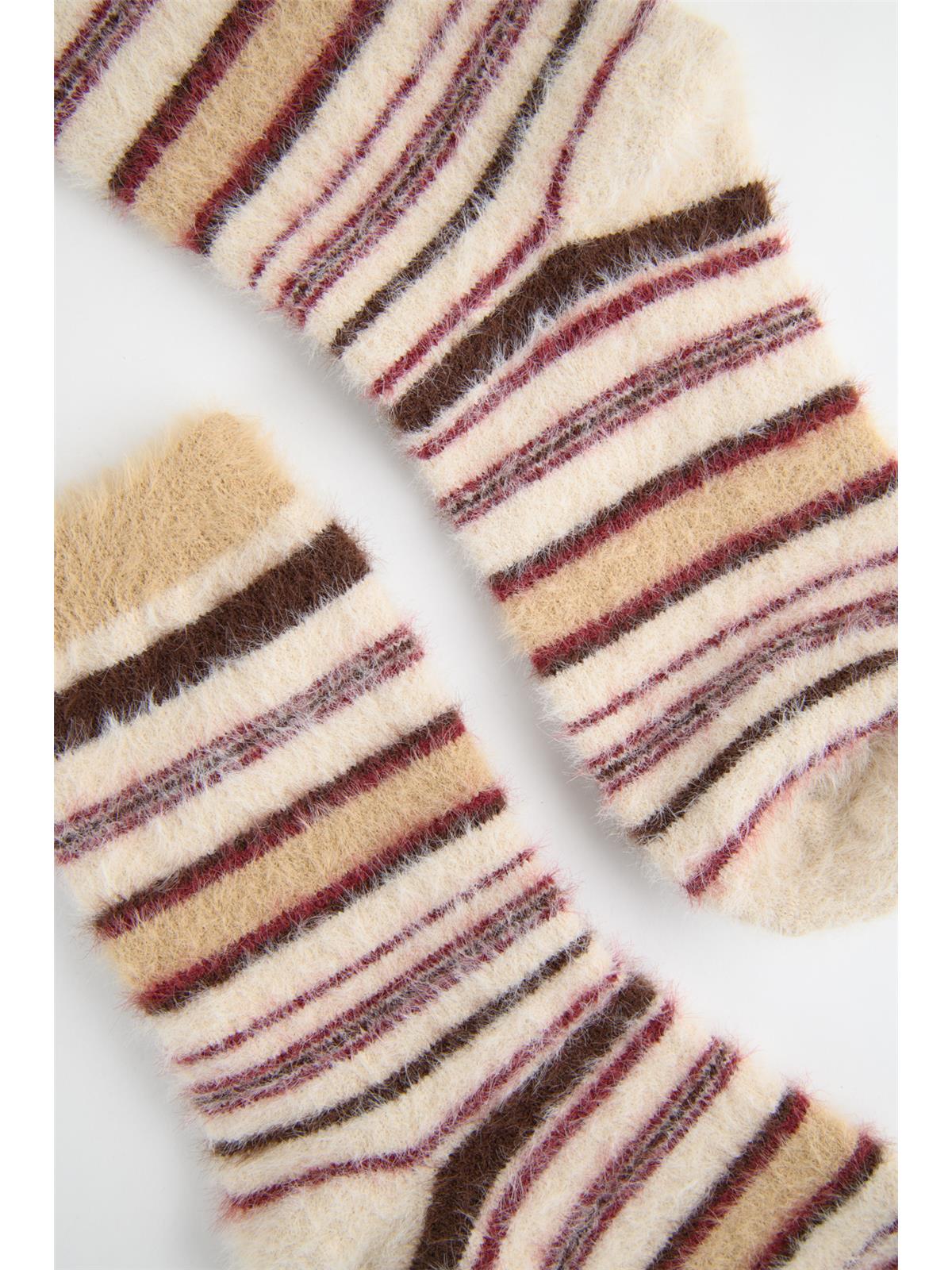 Socken gestreift
