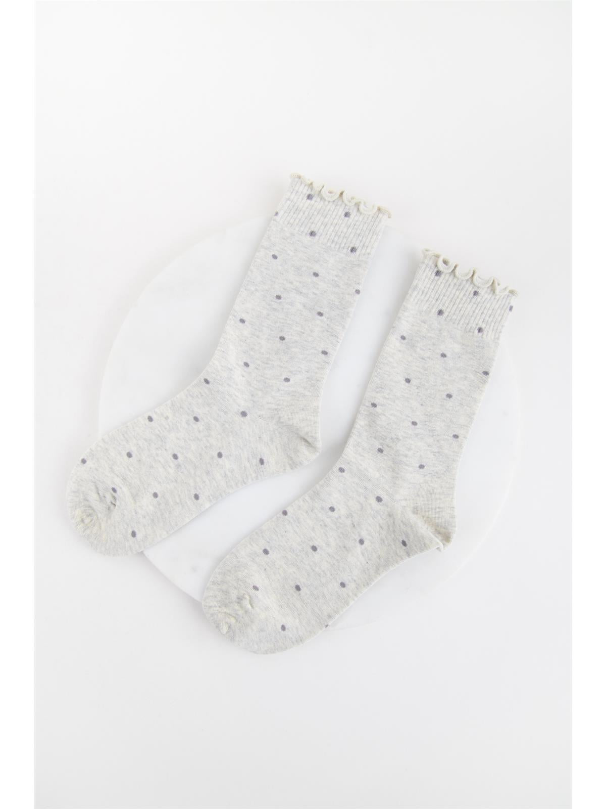 Socken gepunktet