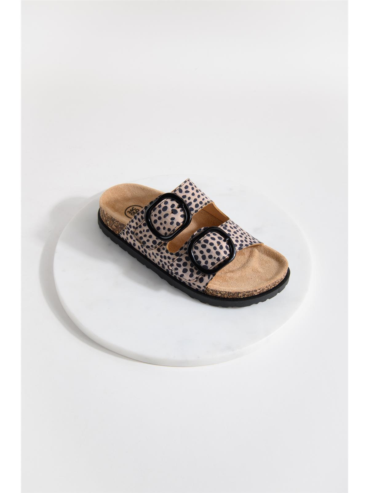 Schuh gemustert