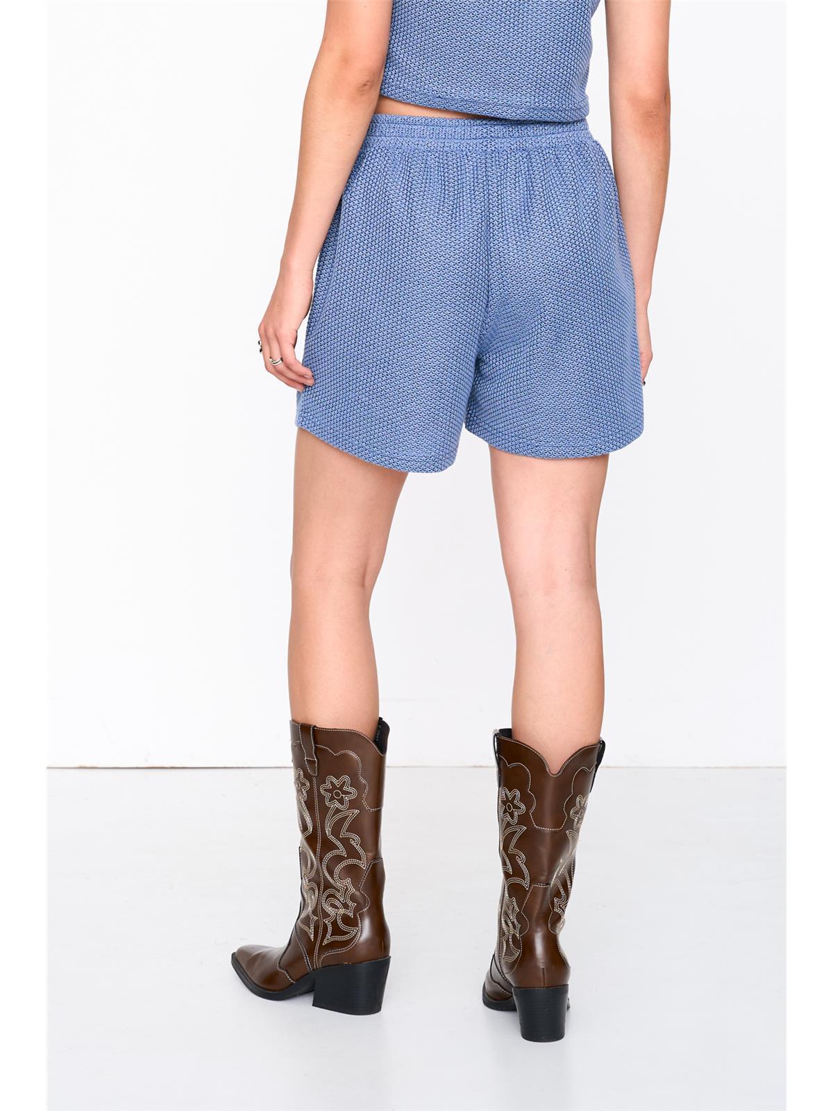 Shorts in Blau