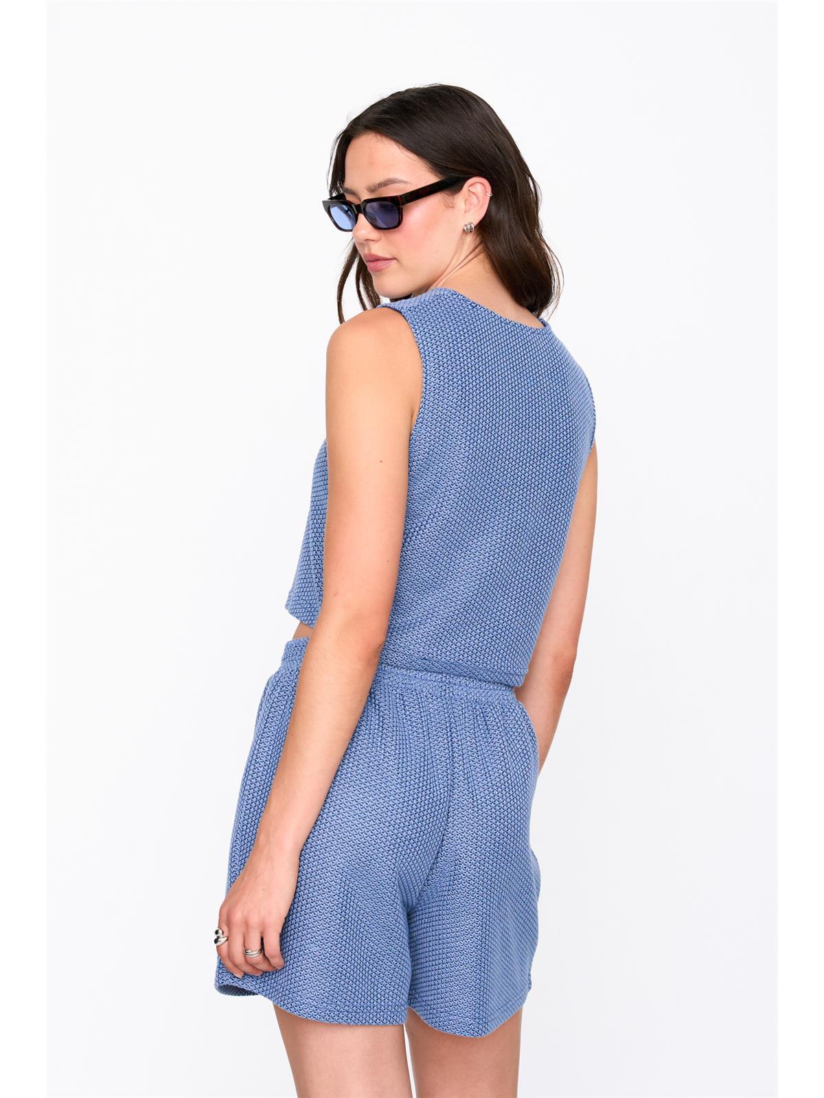 Top in Blau