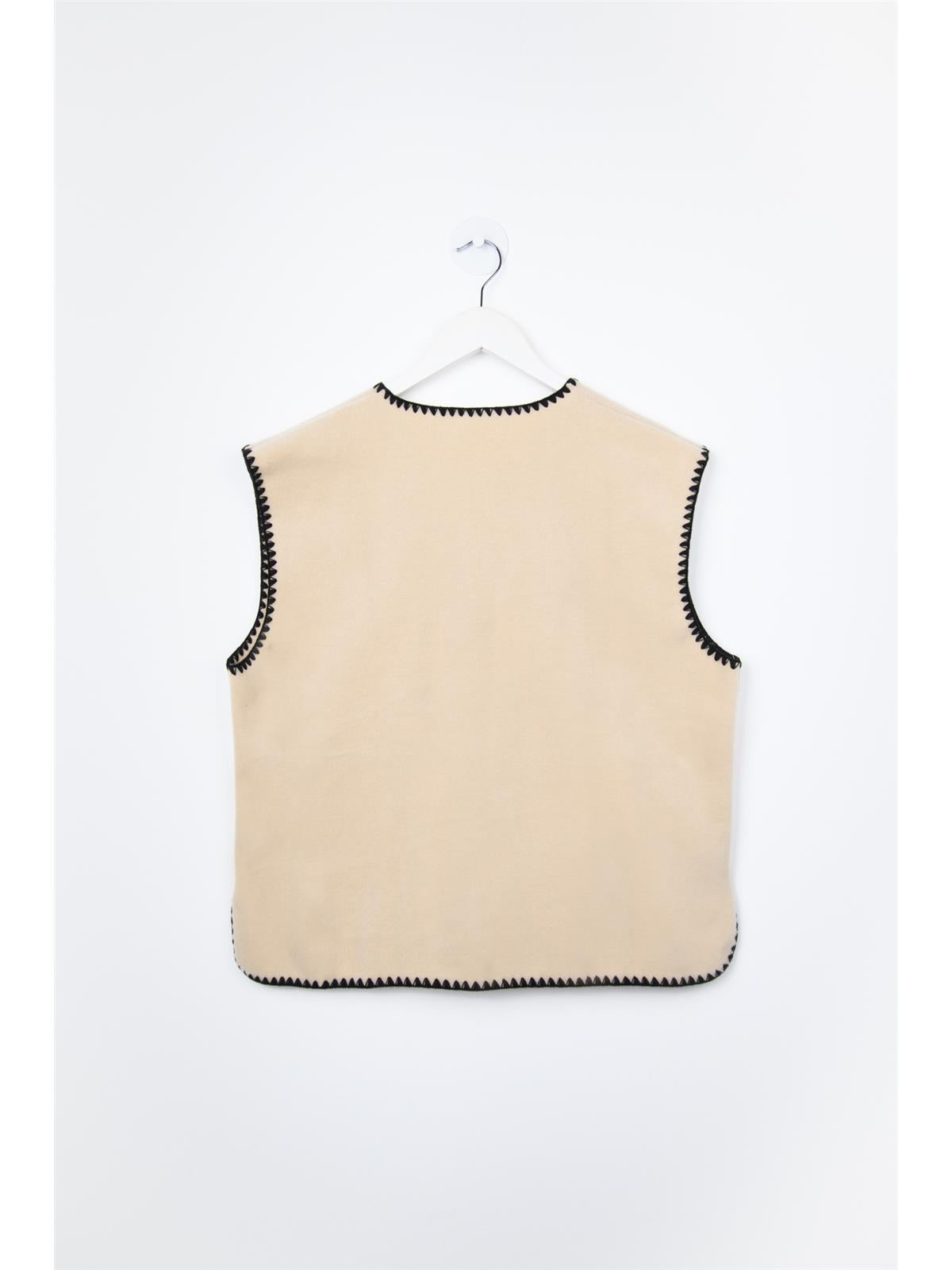 Weste in Off-White
