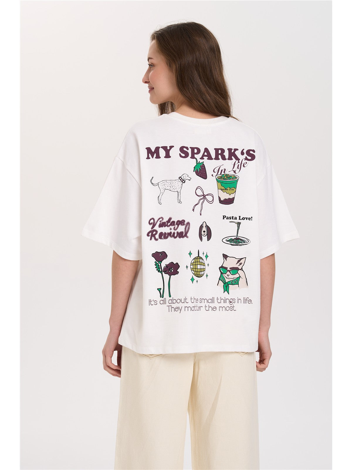 T-shirt aus Baumwolle