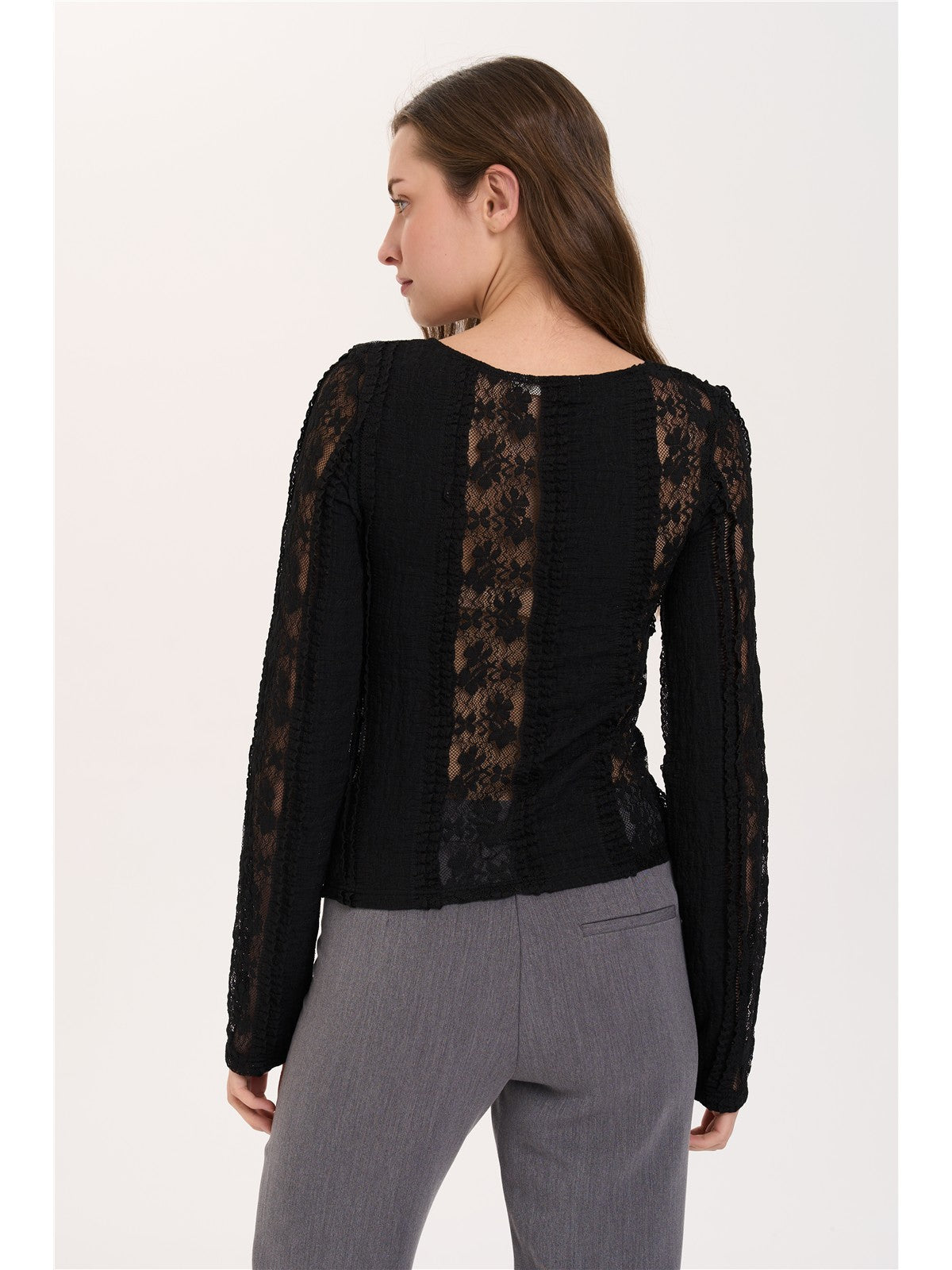 Shirt aus Spitze
