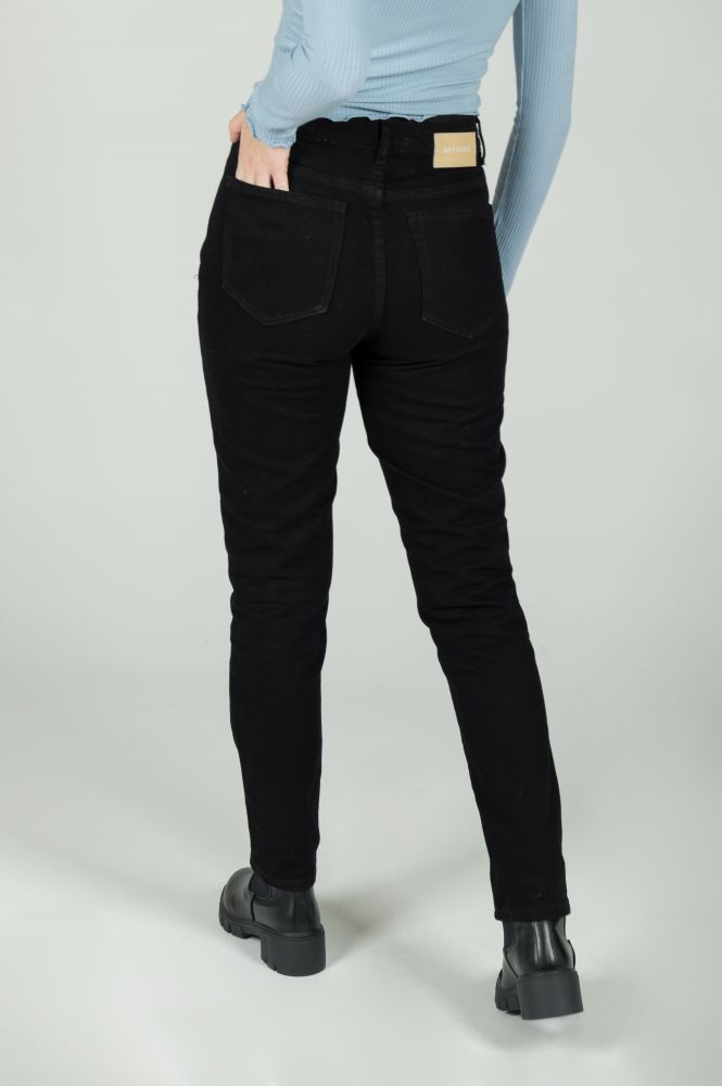 Slim Mom Jeans -WET FLOOR High Waist Mom-Jeans aus Biobaumwolle