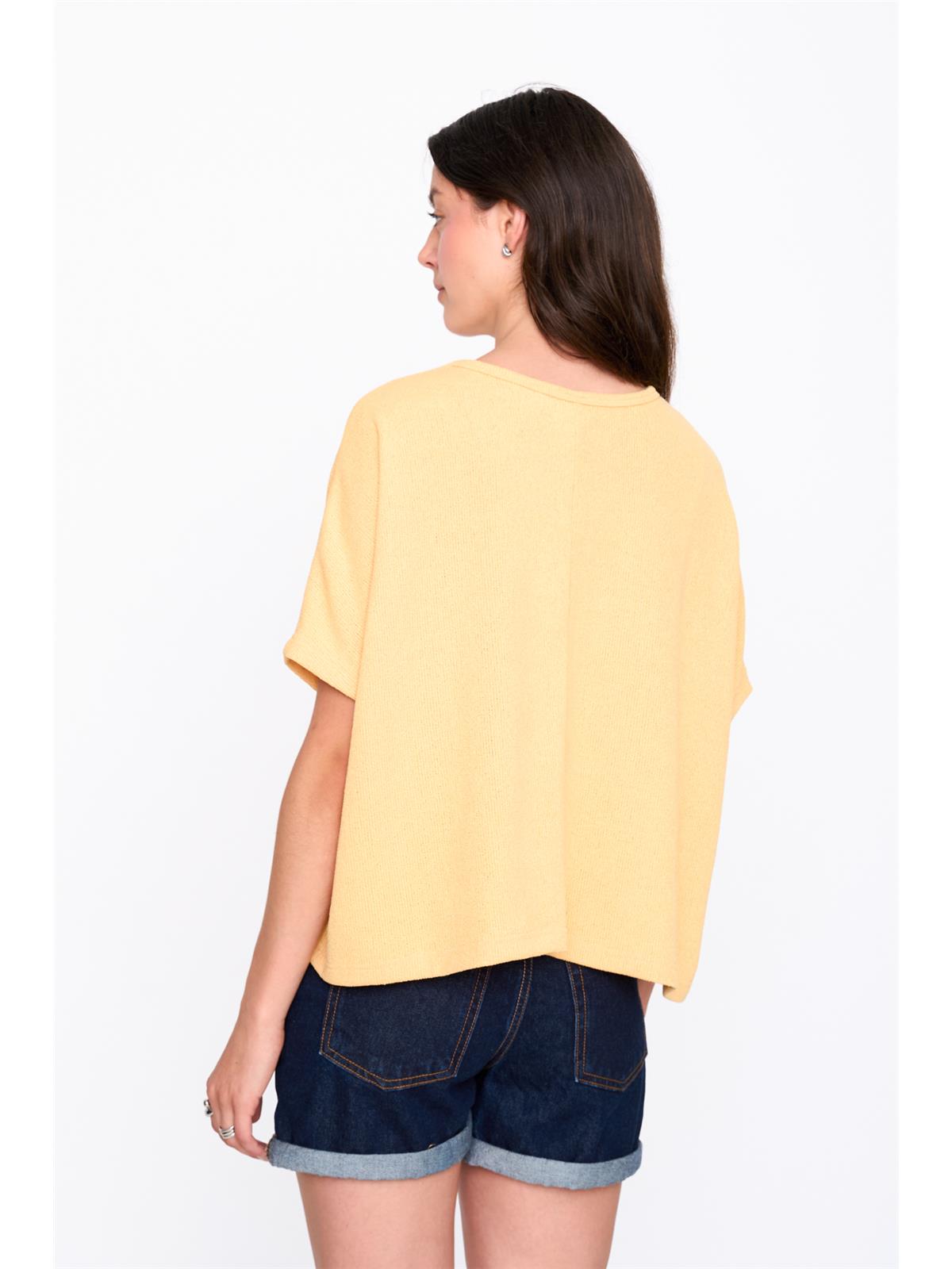 T-Shirt In Gelb