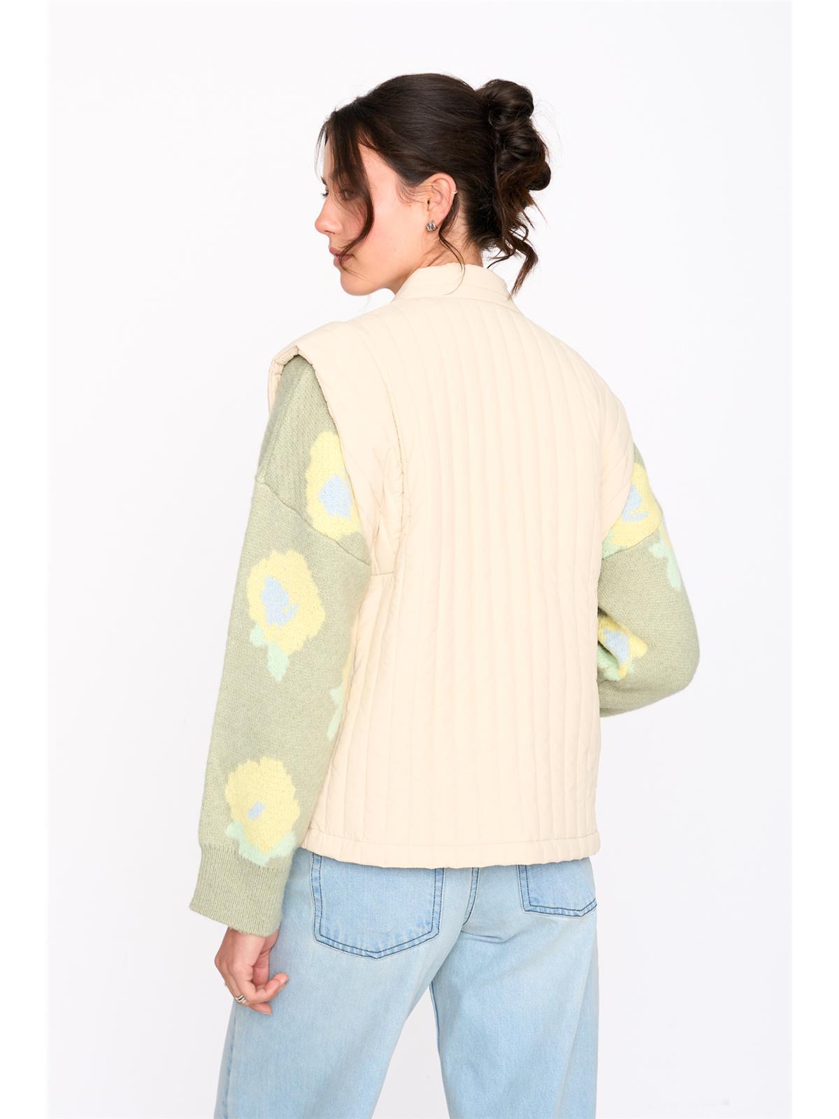 Weste in Off-White