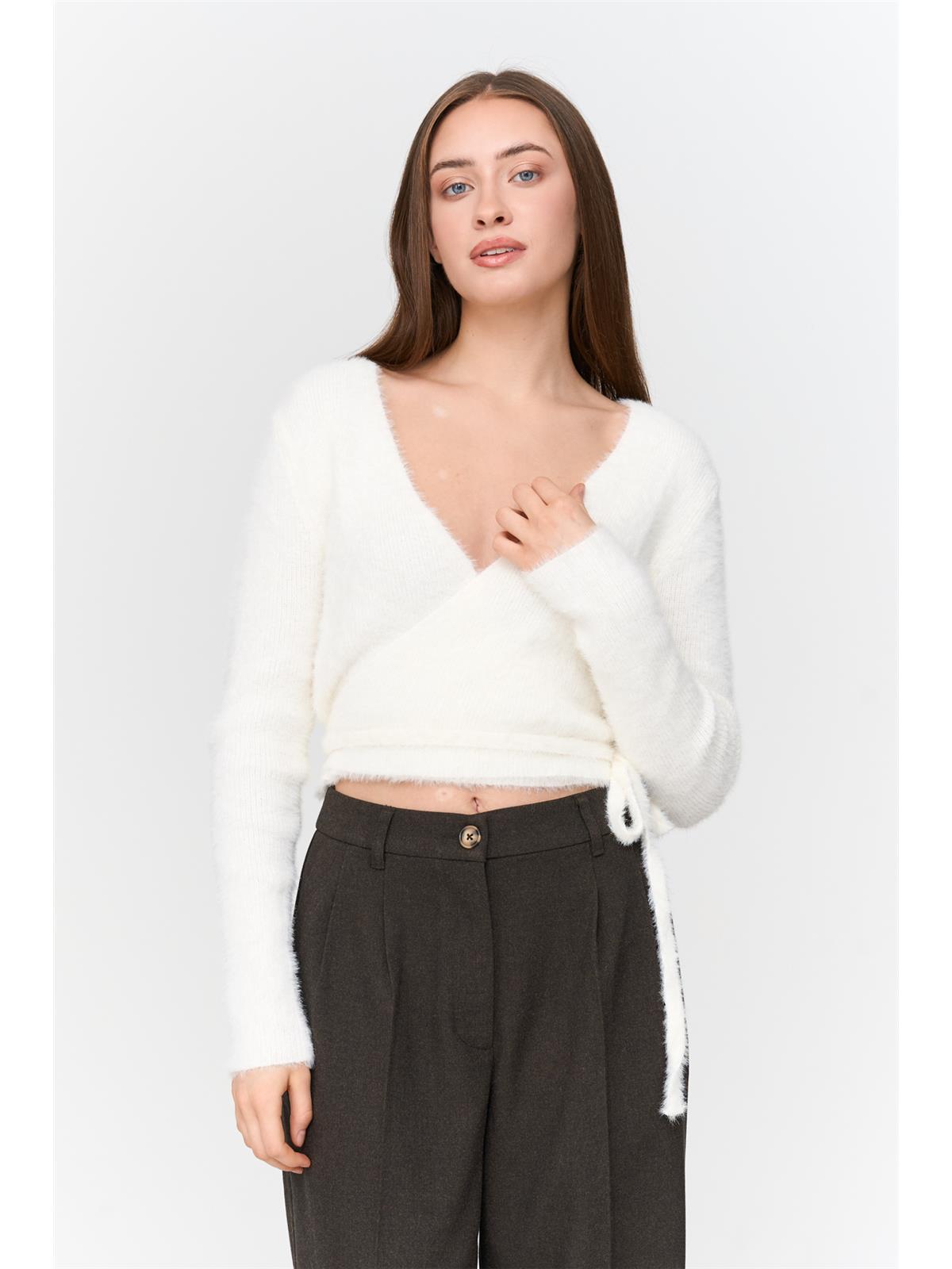 Cardigan in Weiß