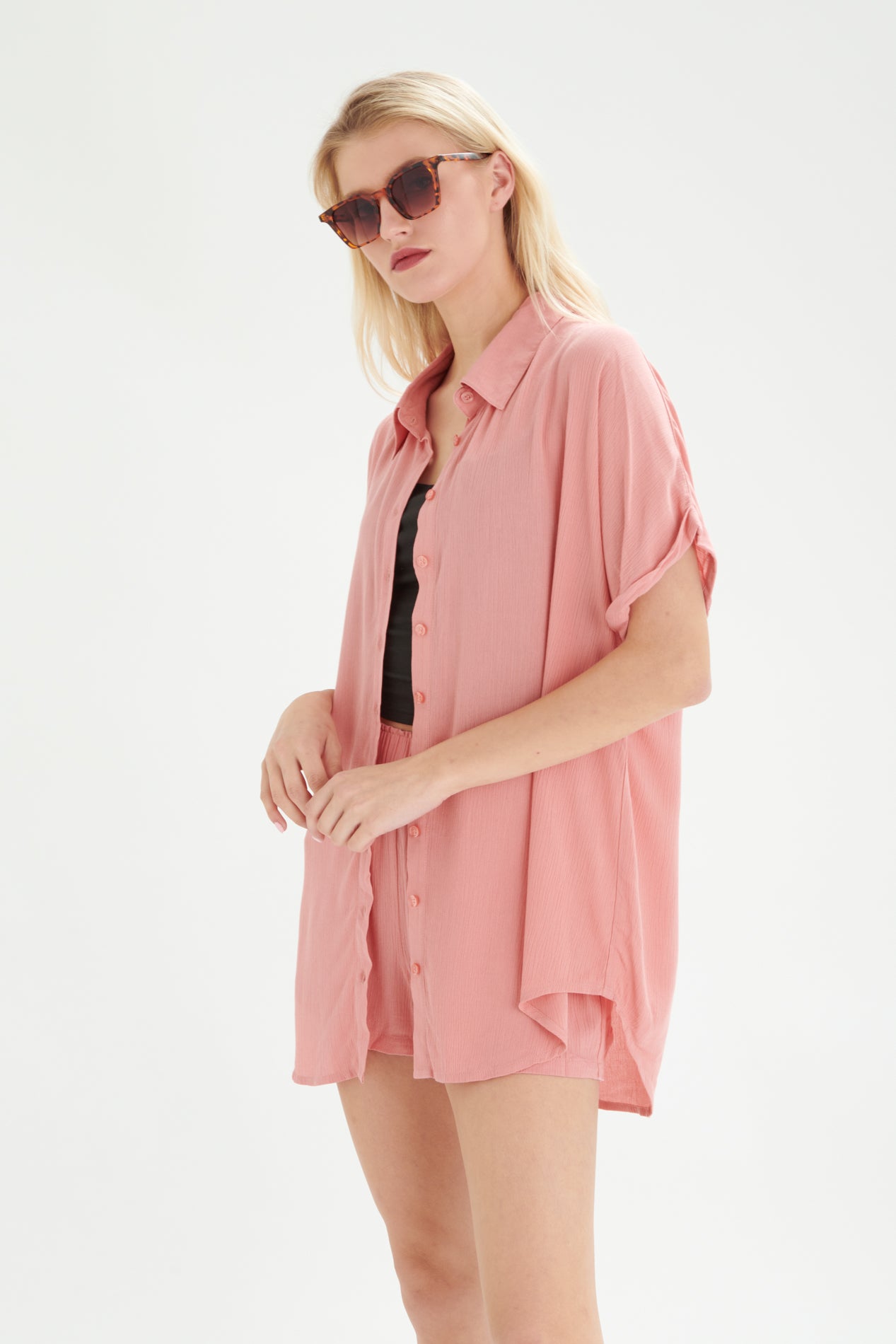 Bluse aus Viskose