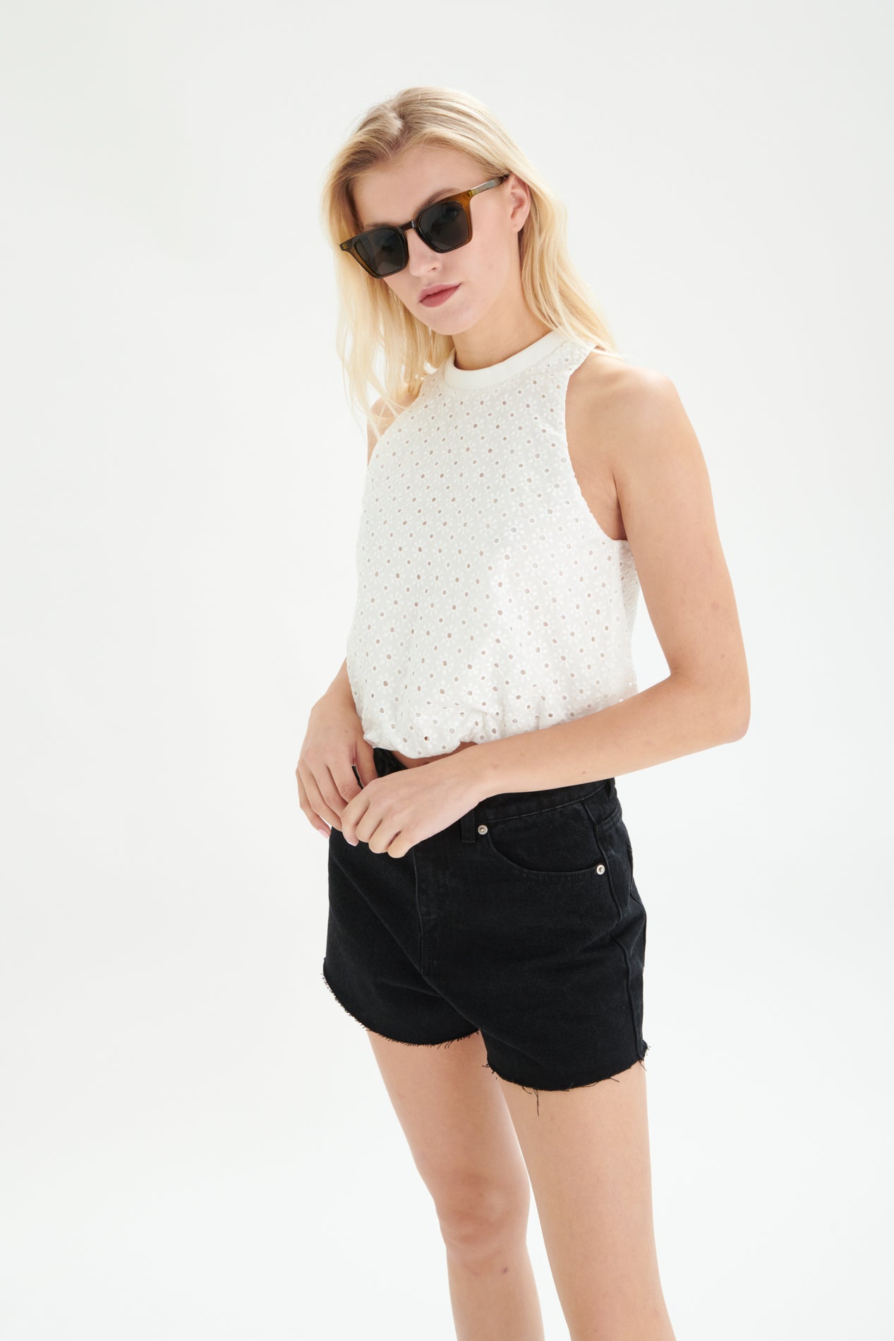 Shirt in Weiß
