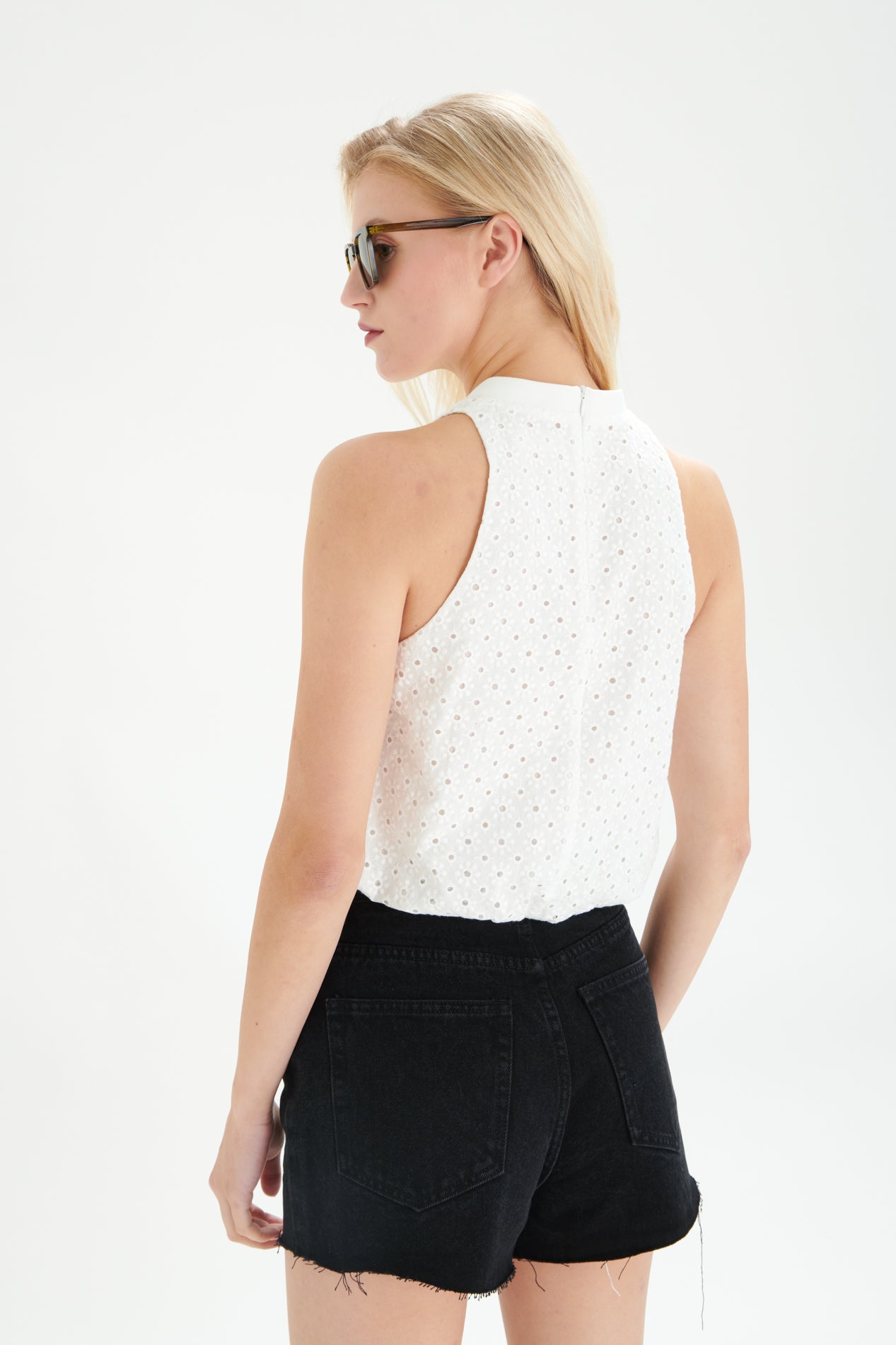 Shirt in Weiß