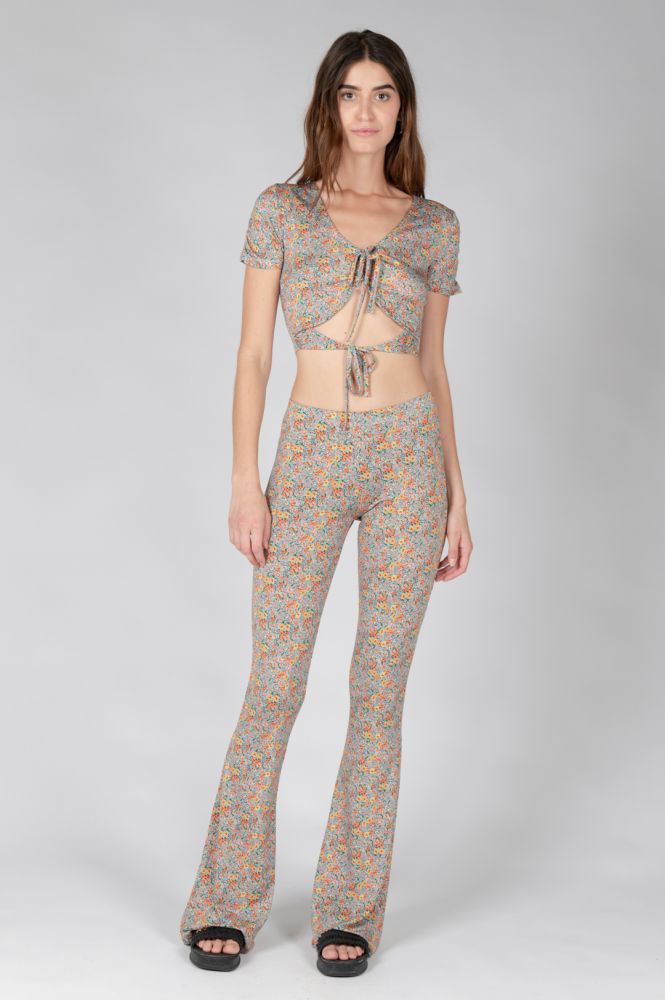 T-Shirt mit Schnürrung