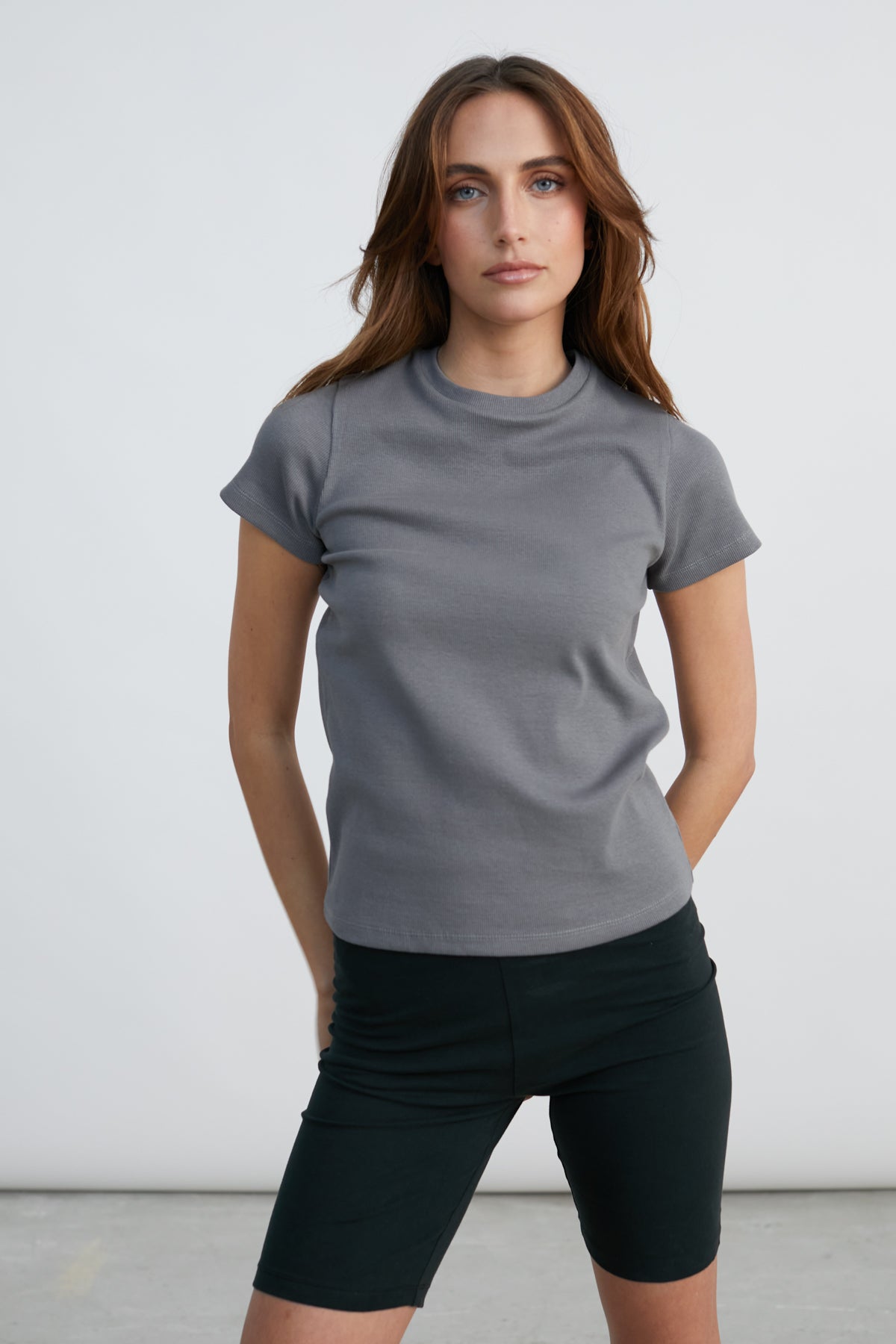 T-Shirt in Grau