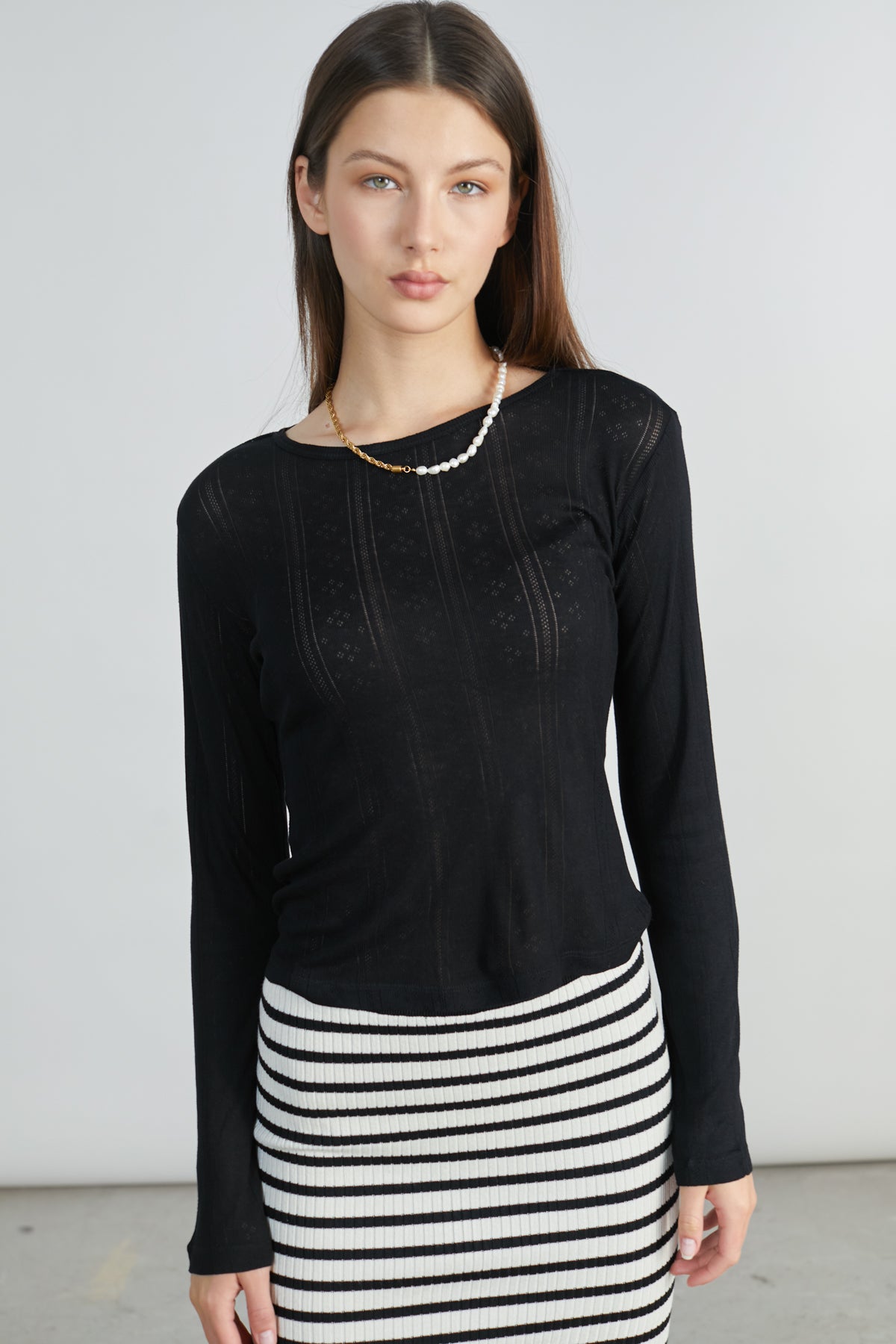 Shirt aus Viskose-Mix