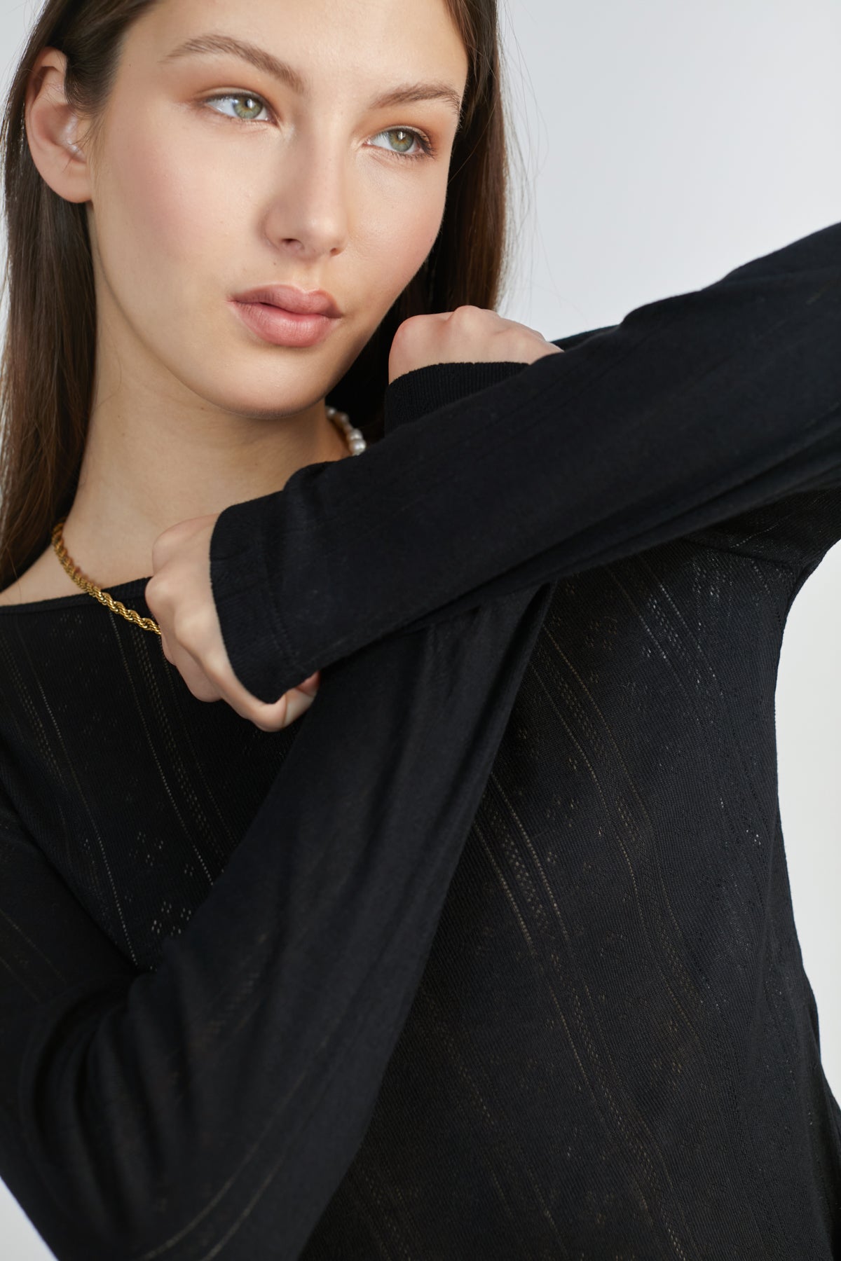 Shirt aus Viskose-Mix