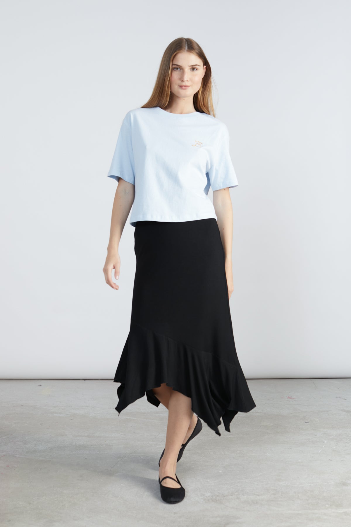 T-Shirt mit Stickerei