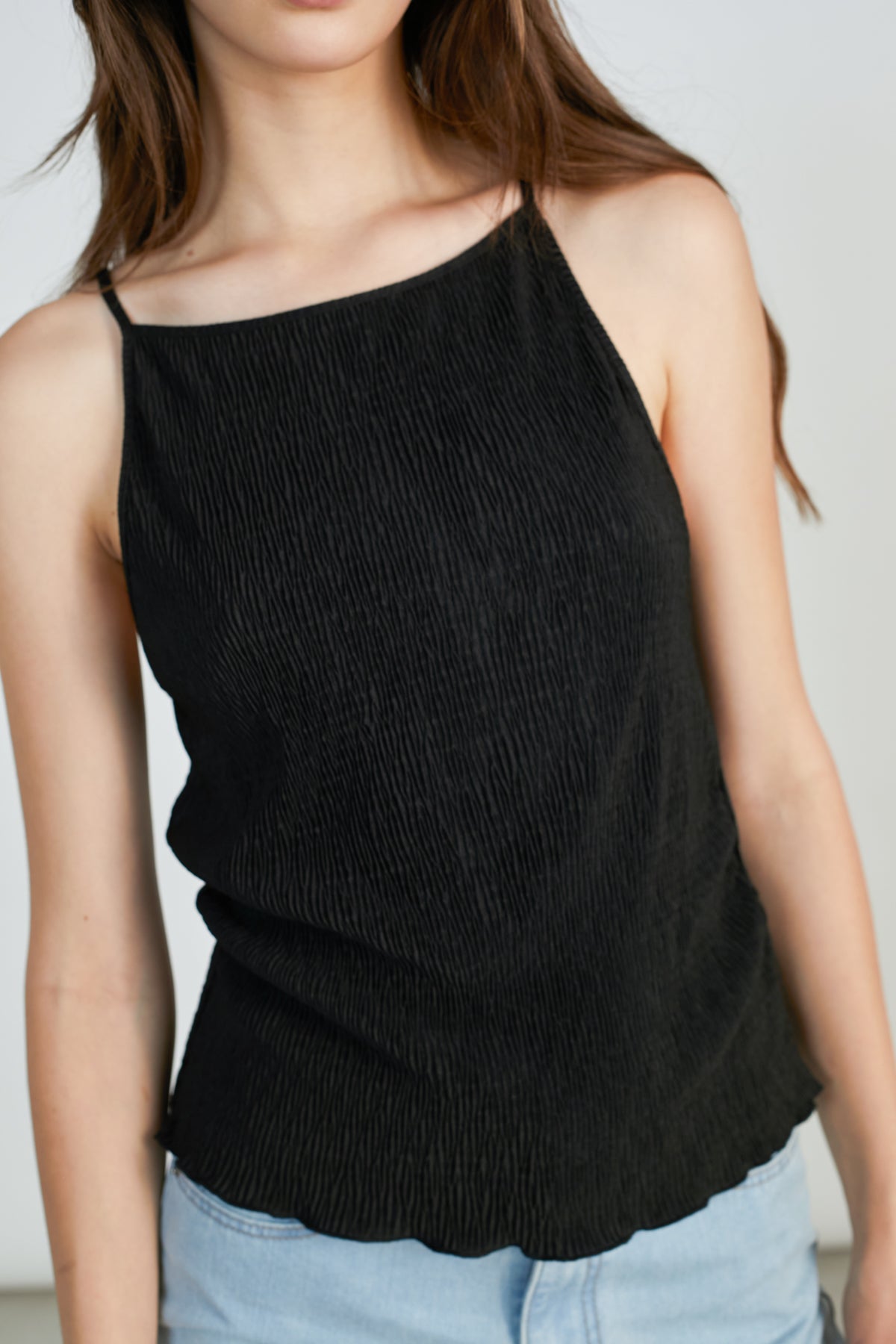 Top in Schwarz
