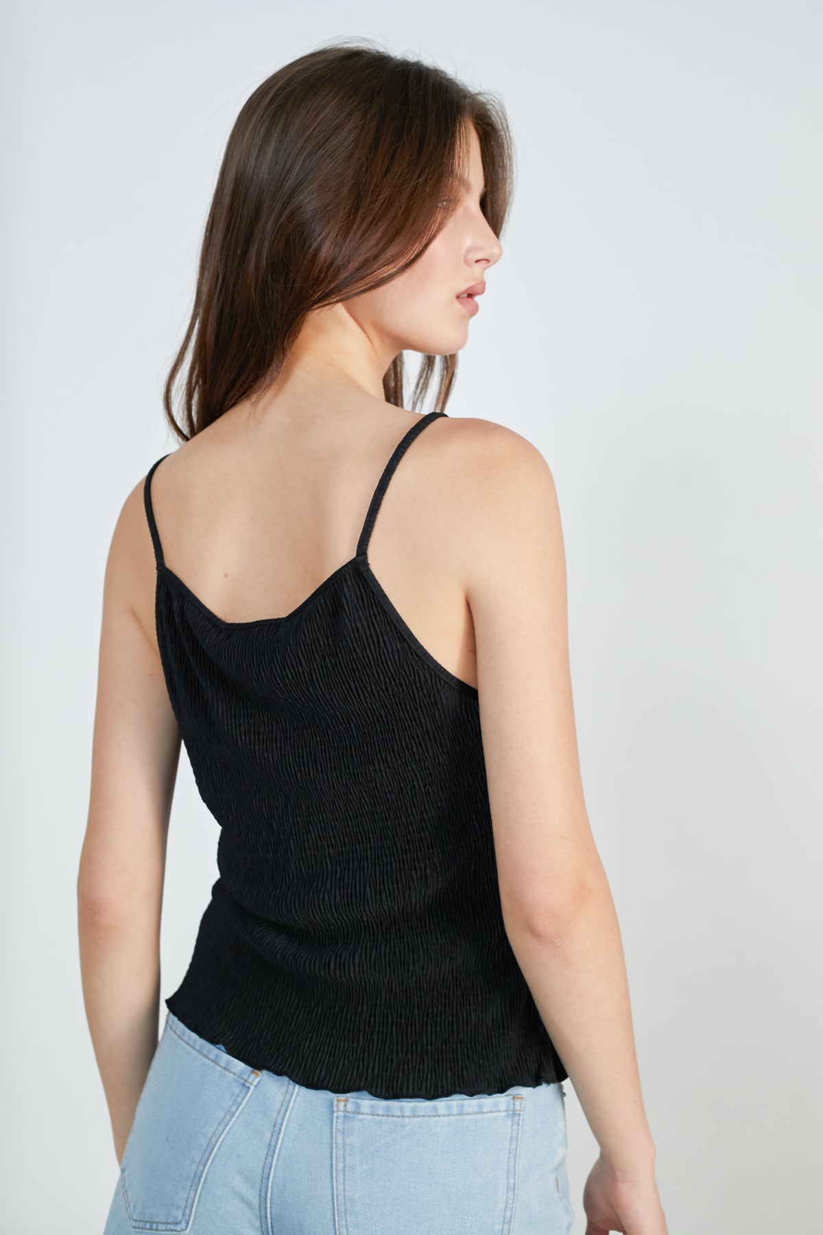 Top in Schwarz