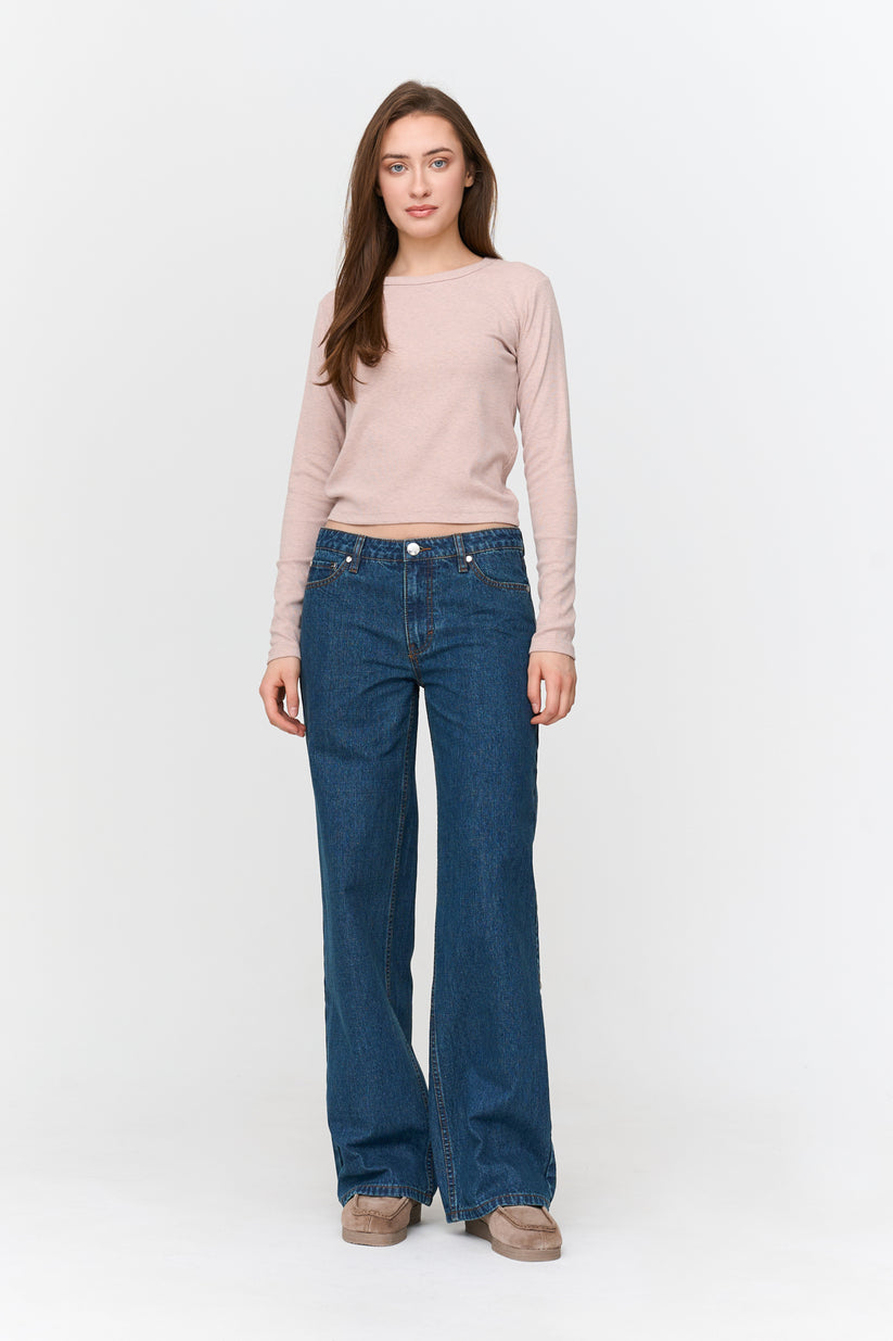 Shirt aus Viskose-Baumwoll-Mix