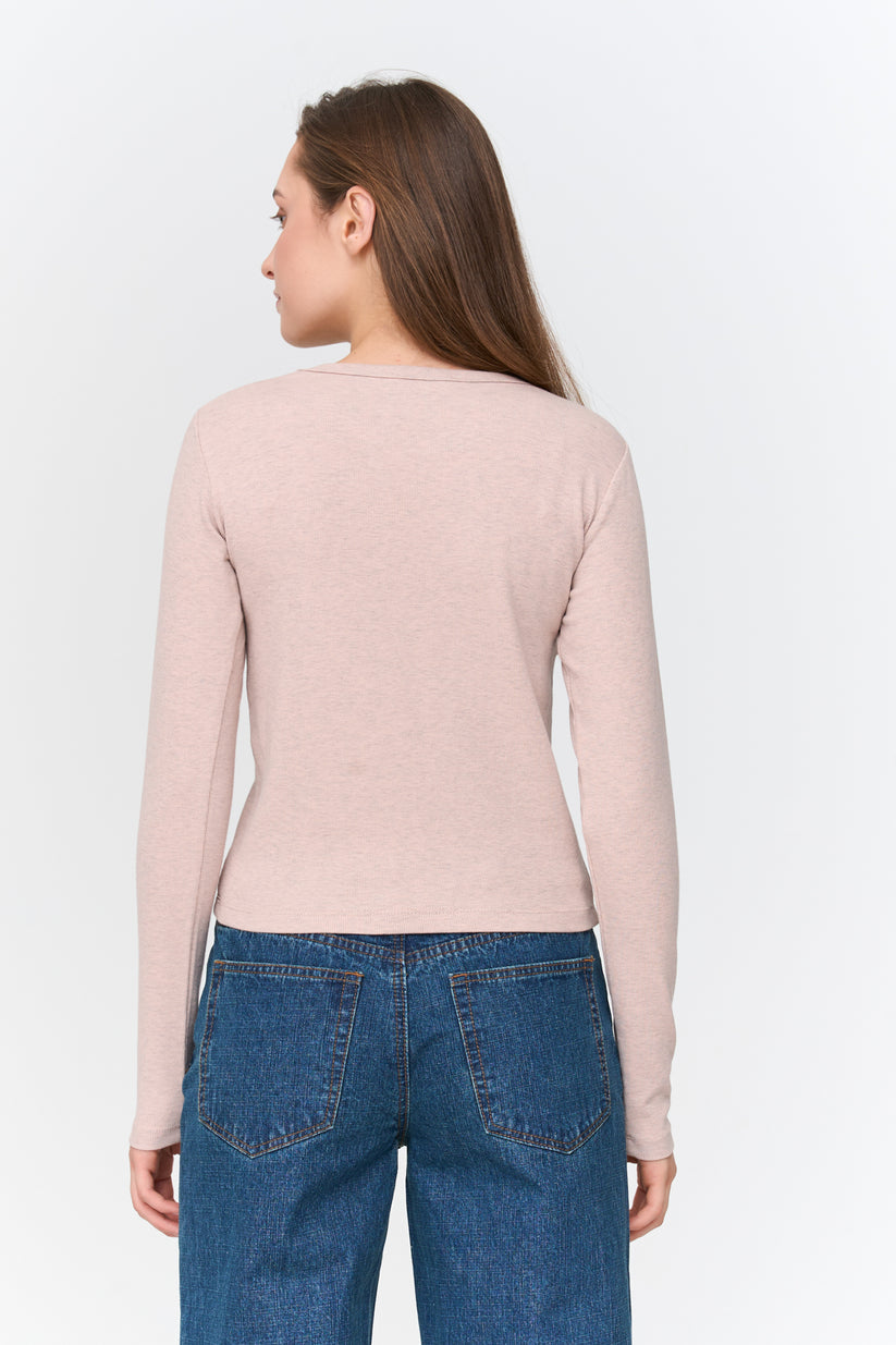 Shirt aus Viskose-Baumwoll-Mix