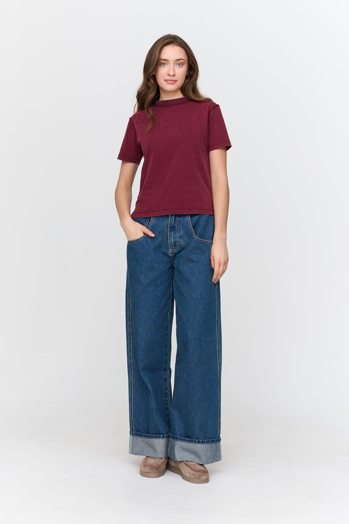 T-Shirt aus Baumwolle