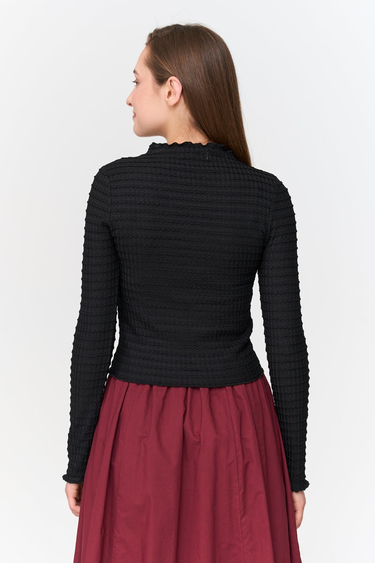 Top aus Strukturstoff