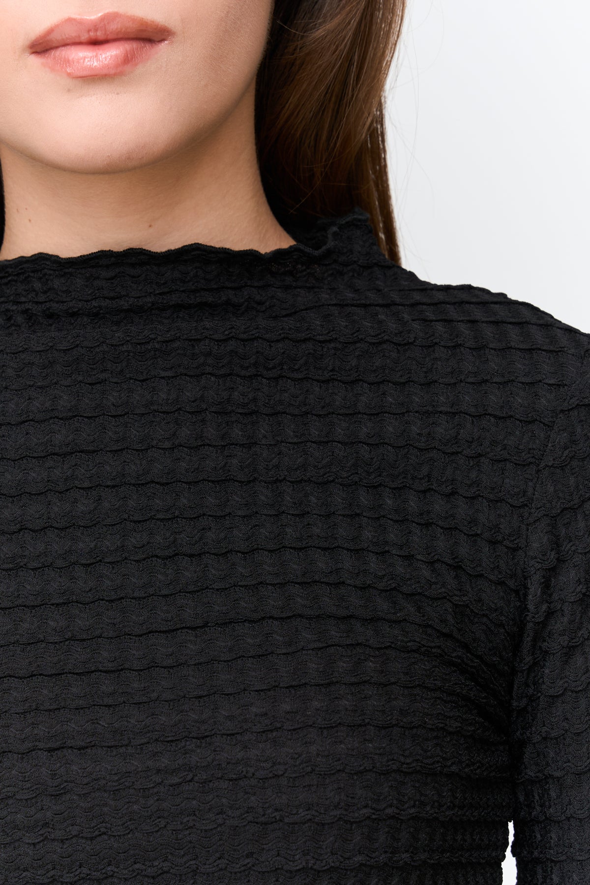 Top aus Strukturstoff