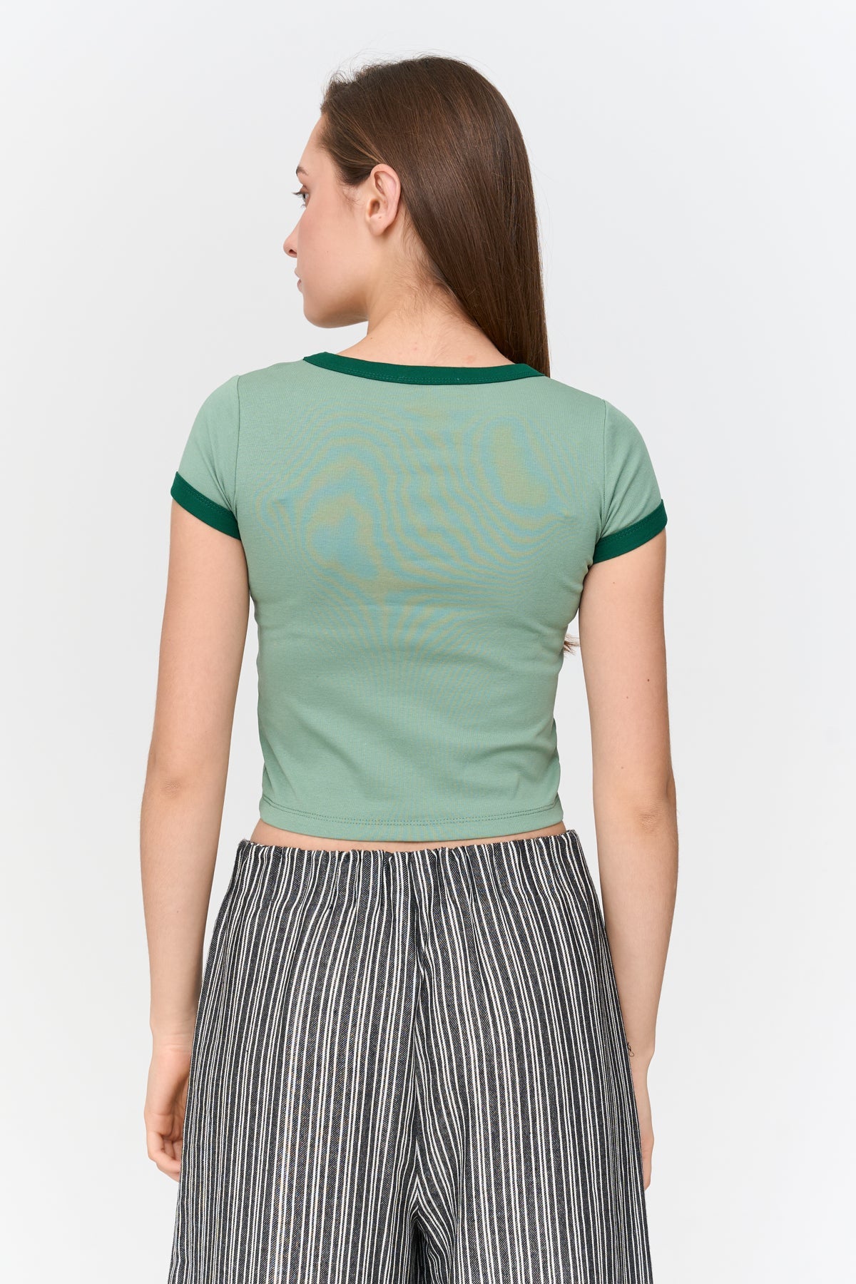 T-Shirt aus Baumwolle-Mix