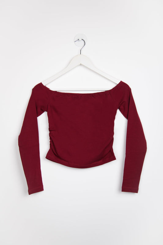 Top aus Baumwoll-Mix