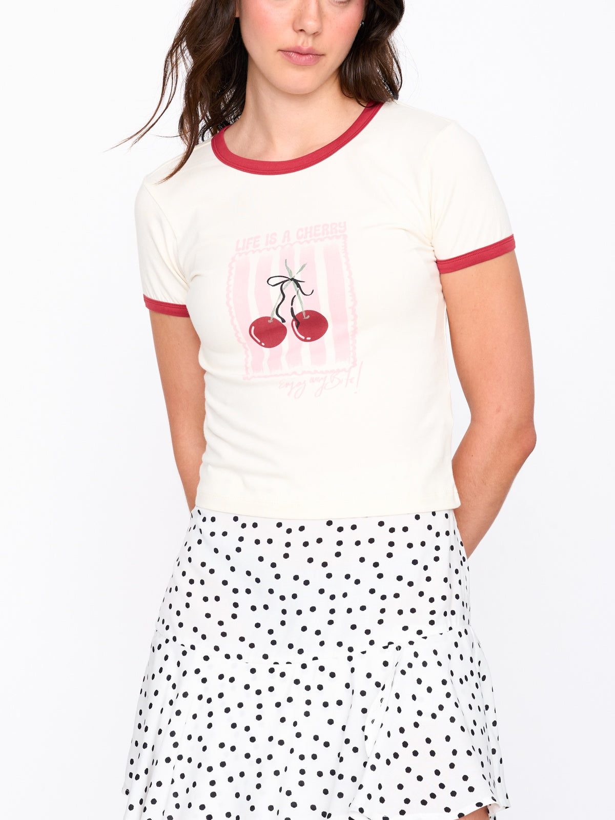 T-Shirt mit Print