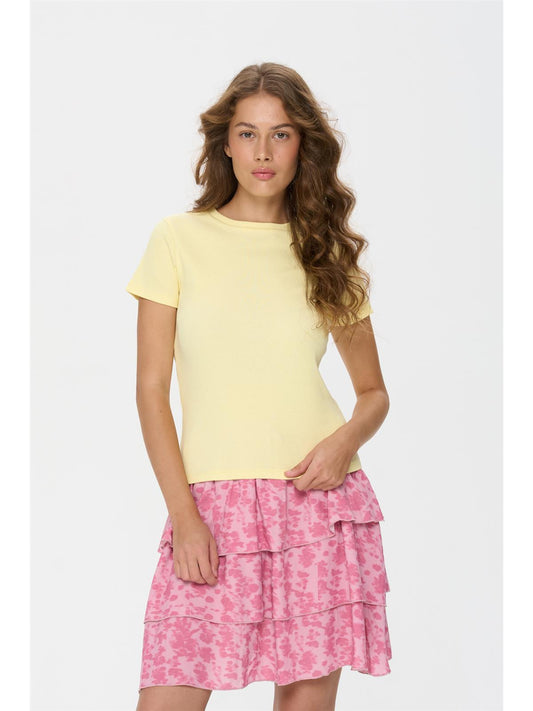 T-Shirt in Gelb