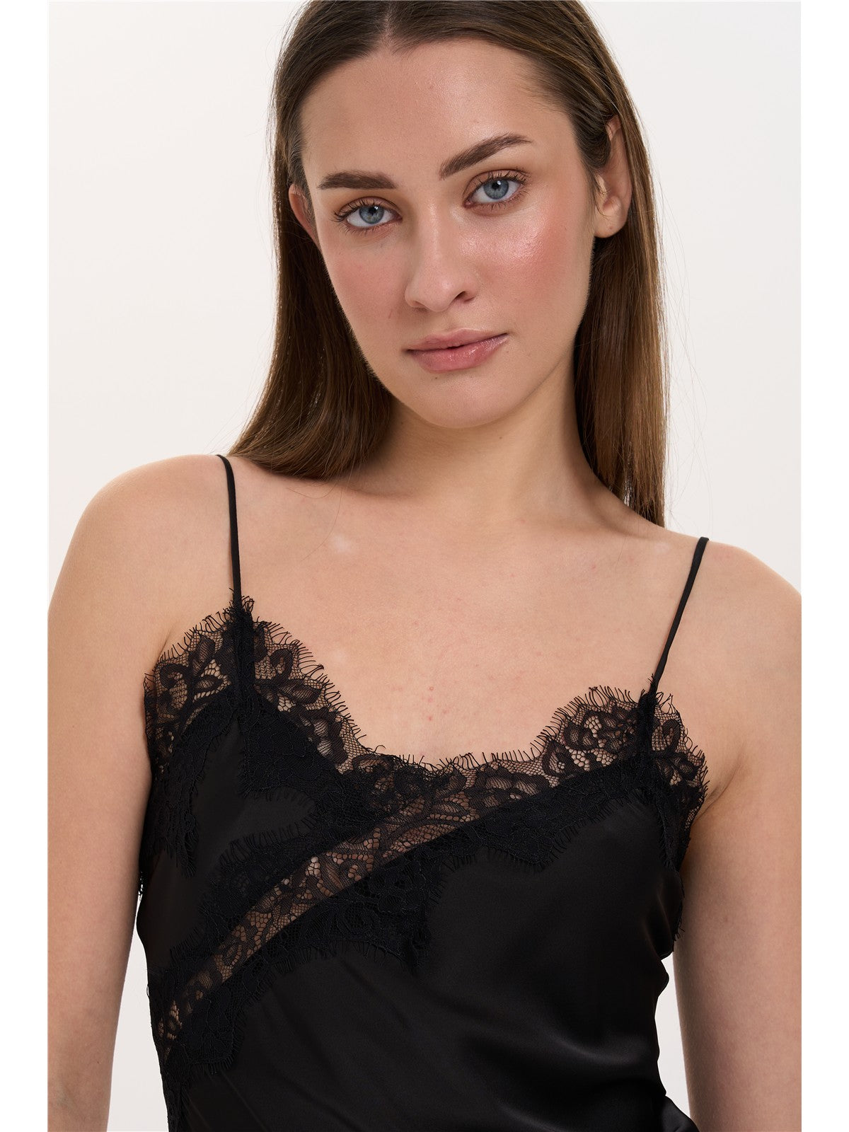 Top mit Spitze