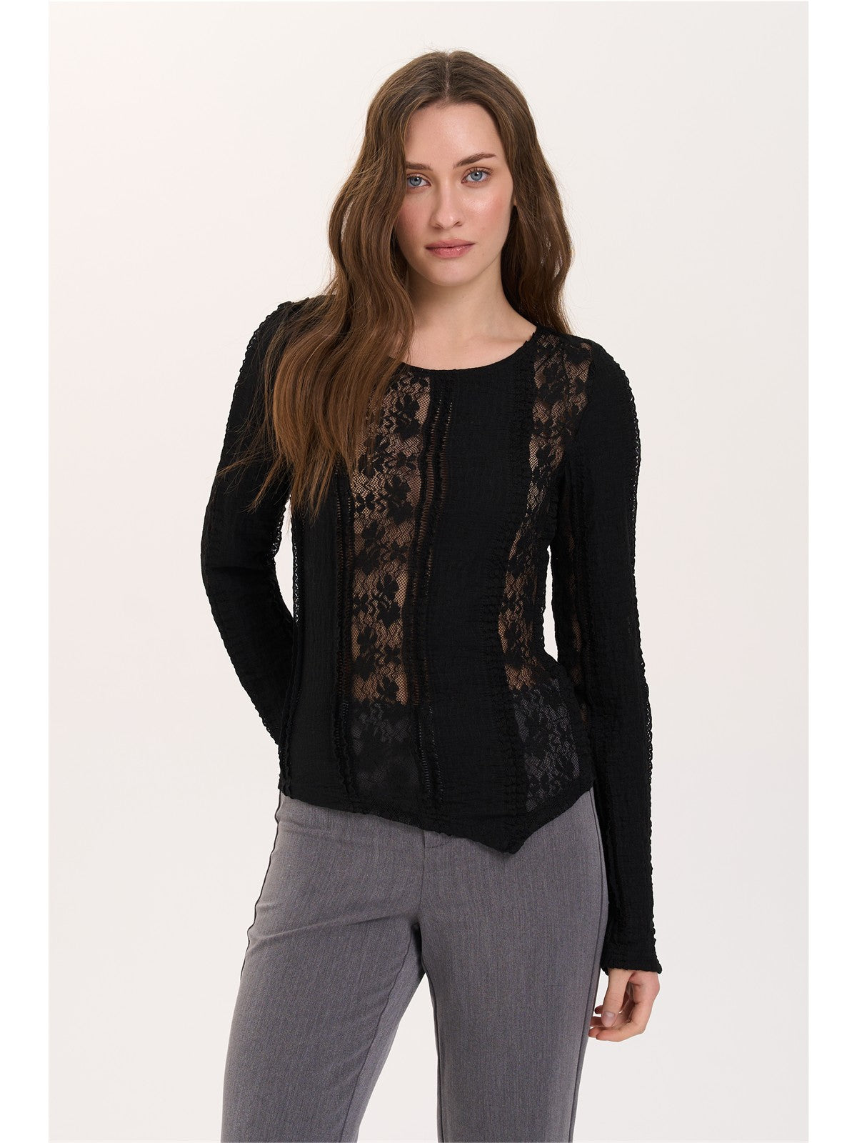 Shirt aus Spitze