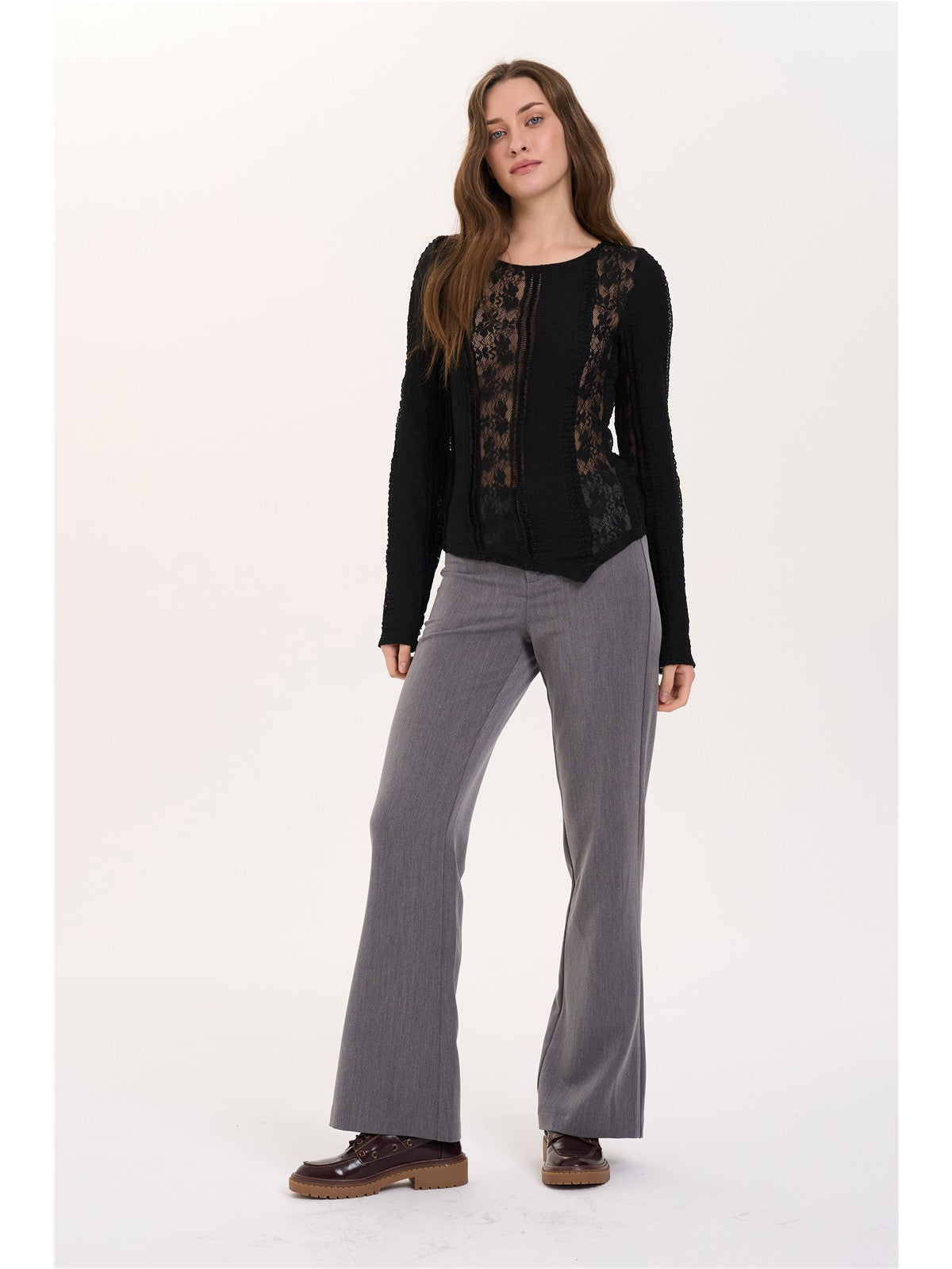 Shirt aus Spitze