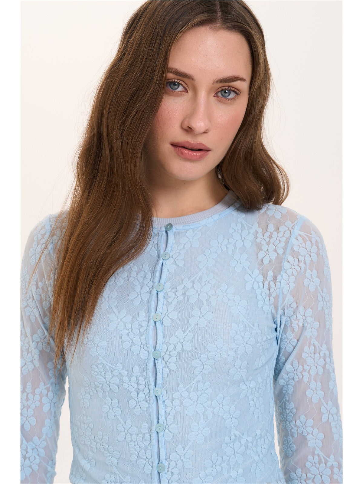 Shirt aus Spitze