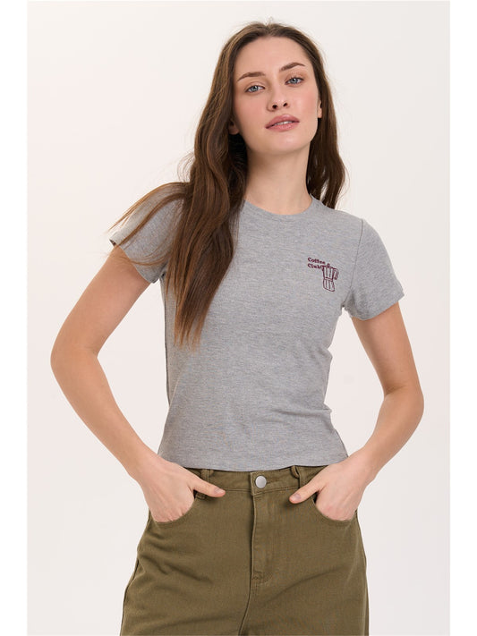 T-shirt aus Viskose