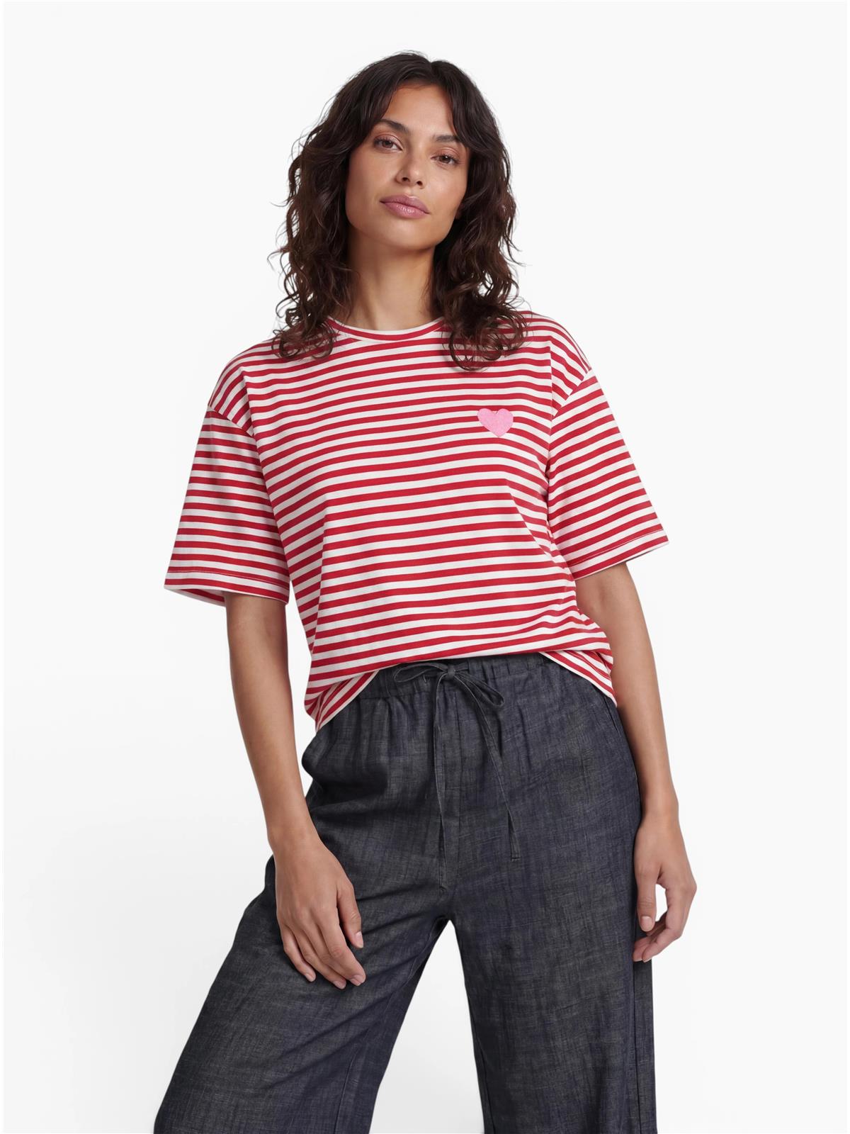 T-Shirt aus Viskose