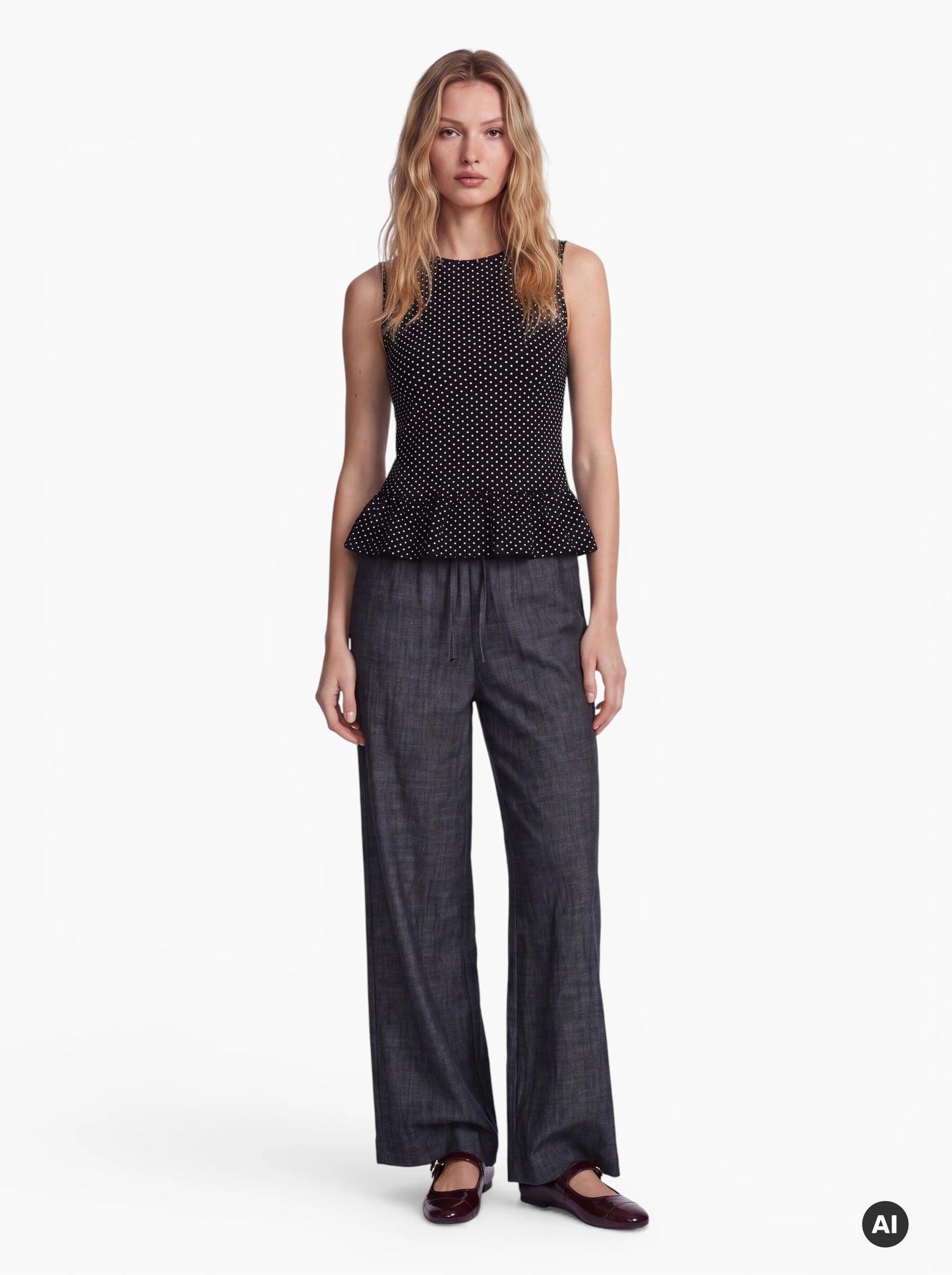 Top aus Baumwolle