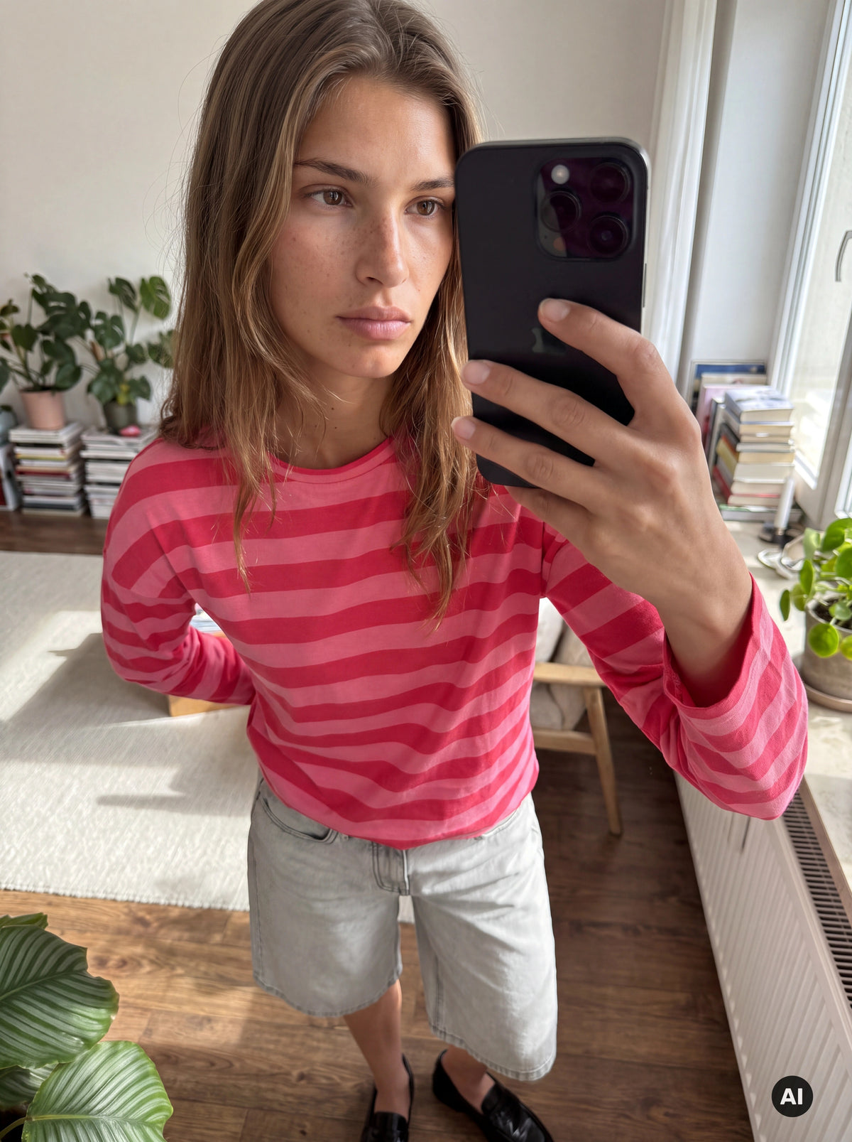 Shirt mit Streifen