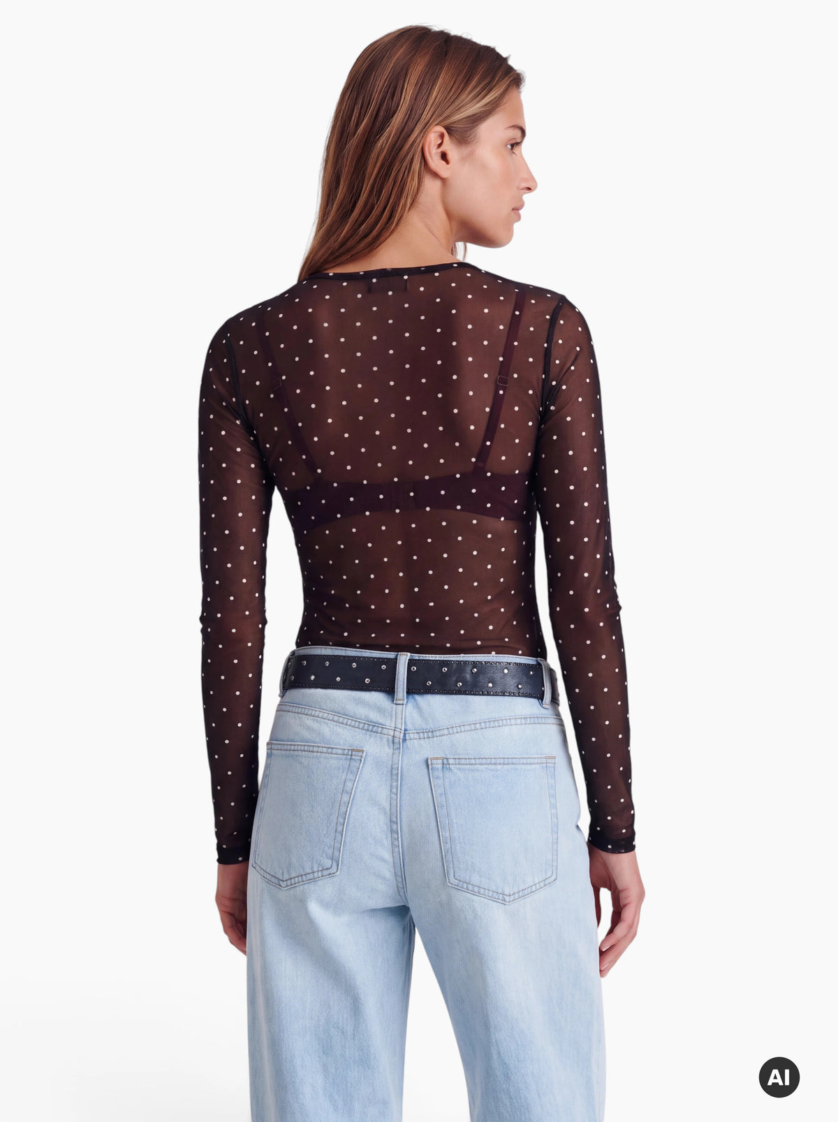 Shirt aus Mesh